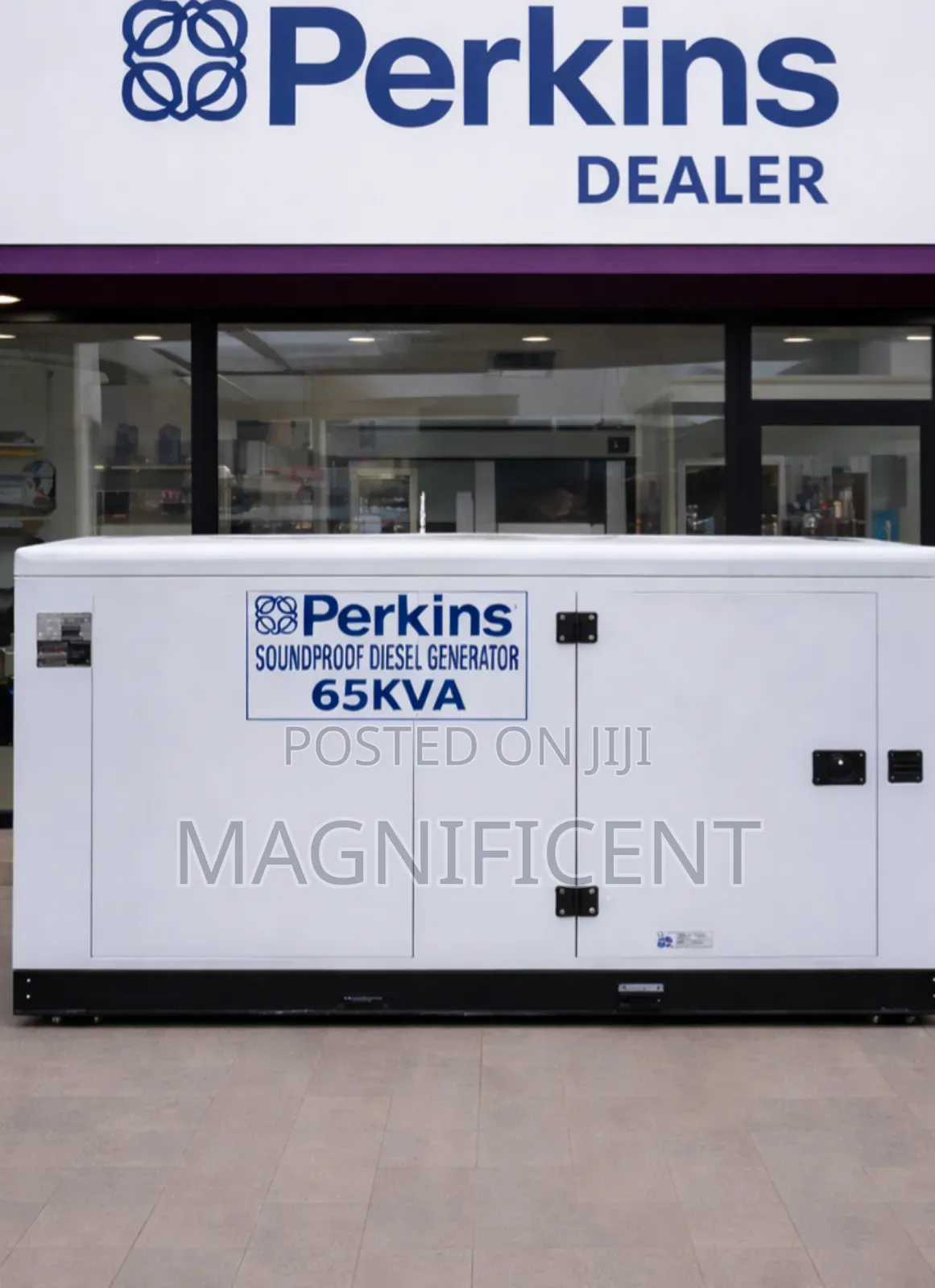 Original 65kva Perkins Generator 100% Copper Coil