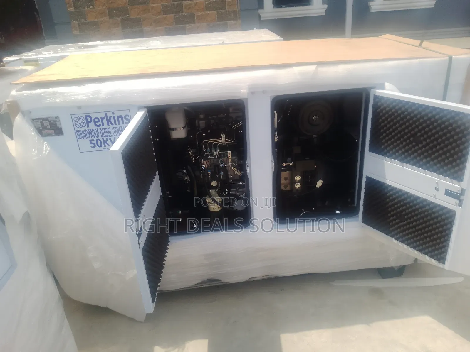 Stealth Power: Perkins 20kva Noise-Reducing Generator"