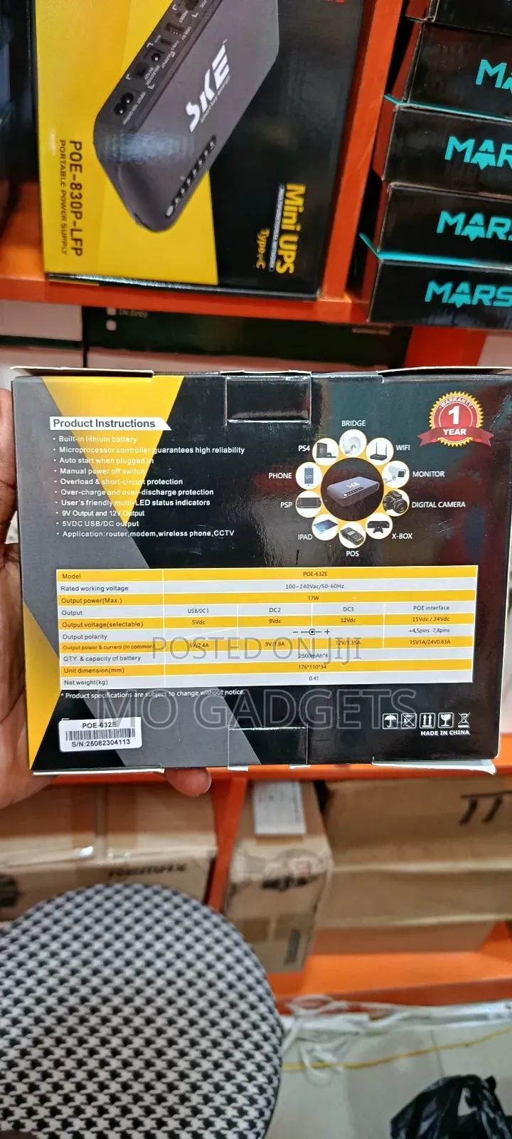 10,000 Mah Router Power Bank