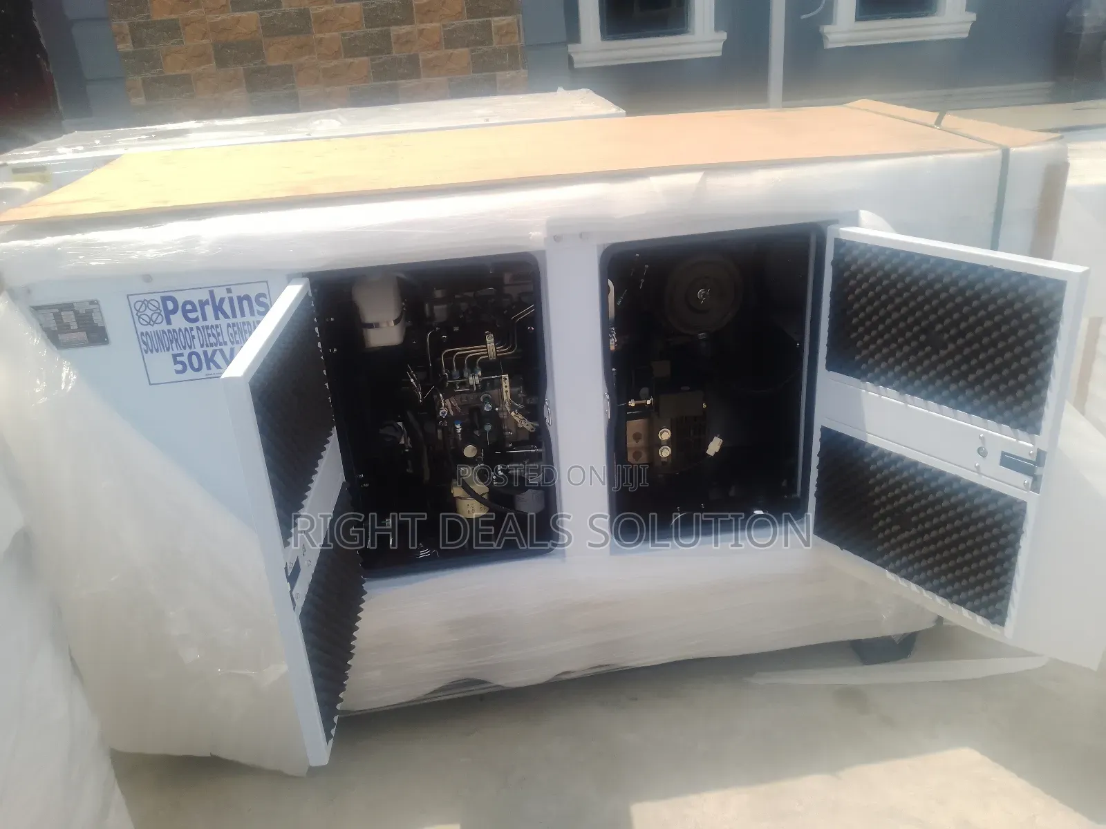 Dependable Silence: The Perkins 20kva Soundproof Generator"