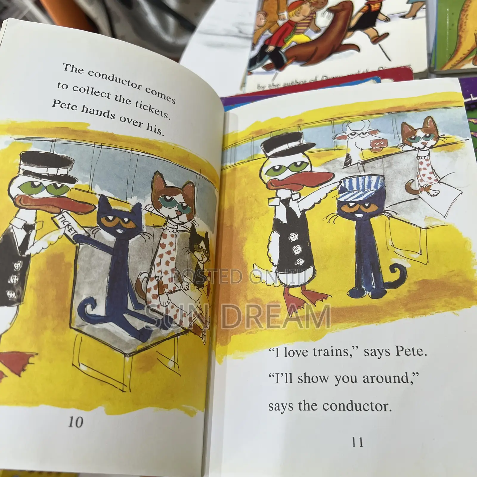 Used Kids Story Book Children Books I Can Read Peter the Cat