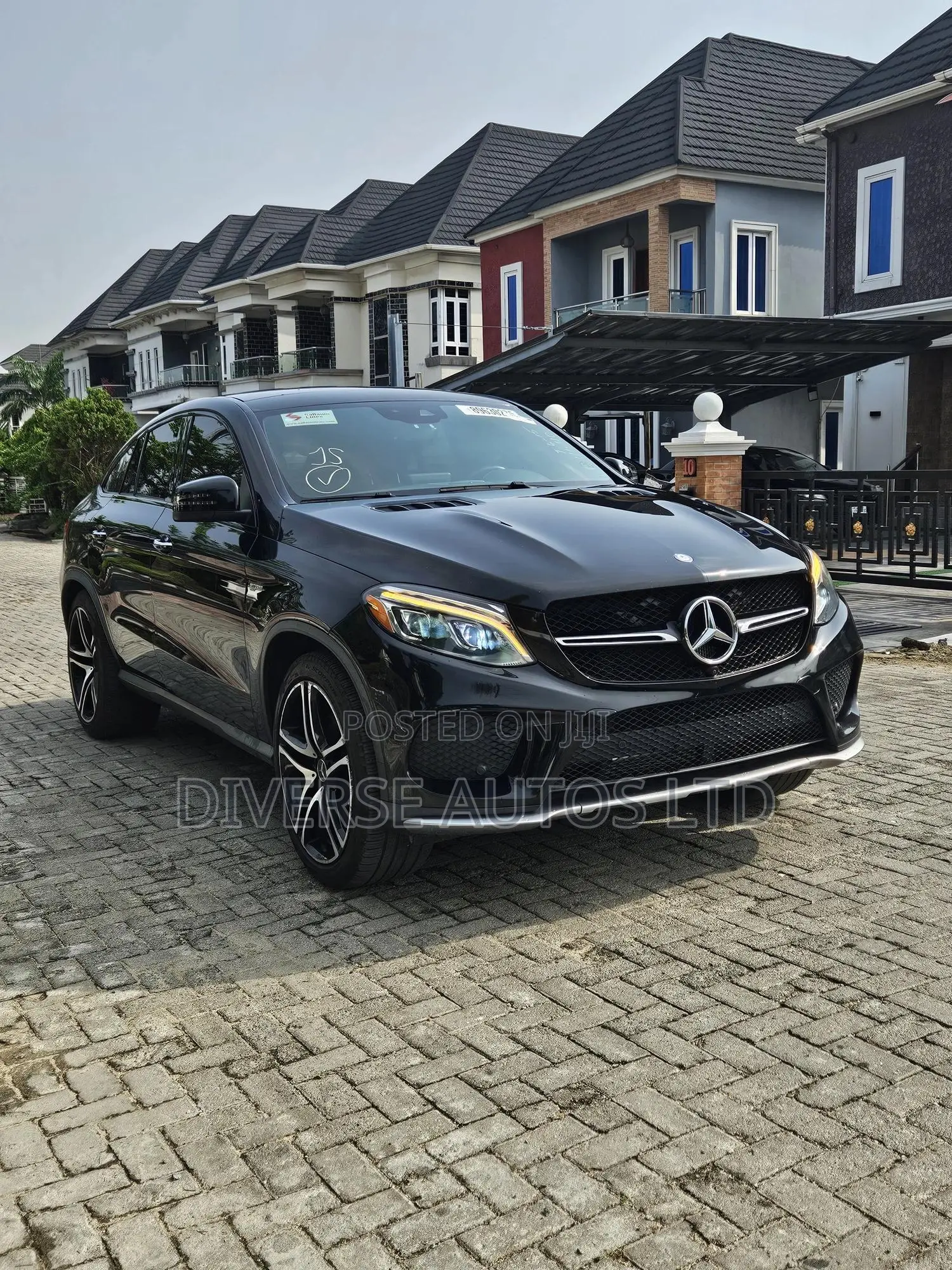 Mercedes-Benz GLE-Class AMG GLE 43 4MATIC 2017 Black