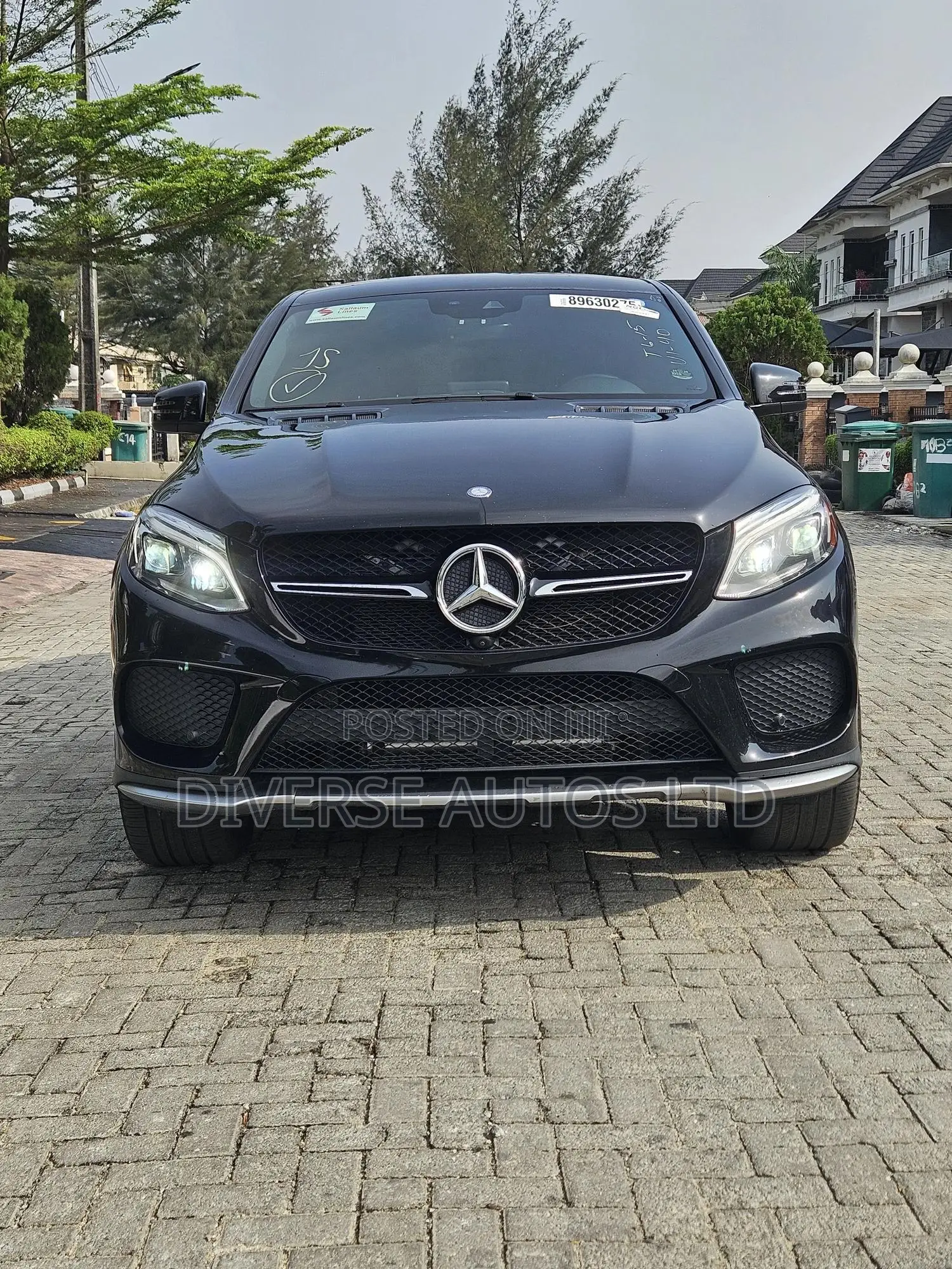 Mercedes-Benz GLE-Class AMG GLE 43 4MATIC 2017 Black