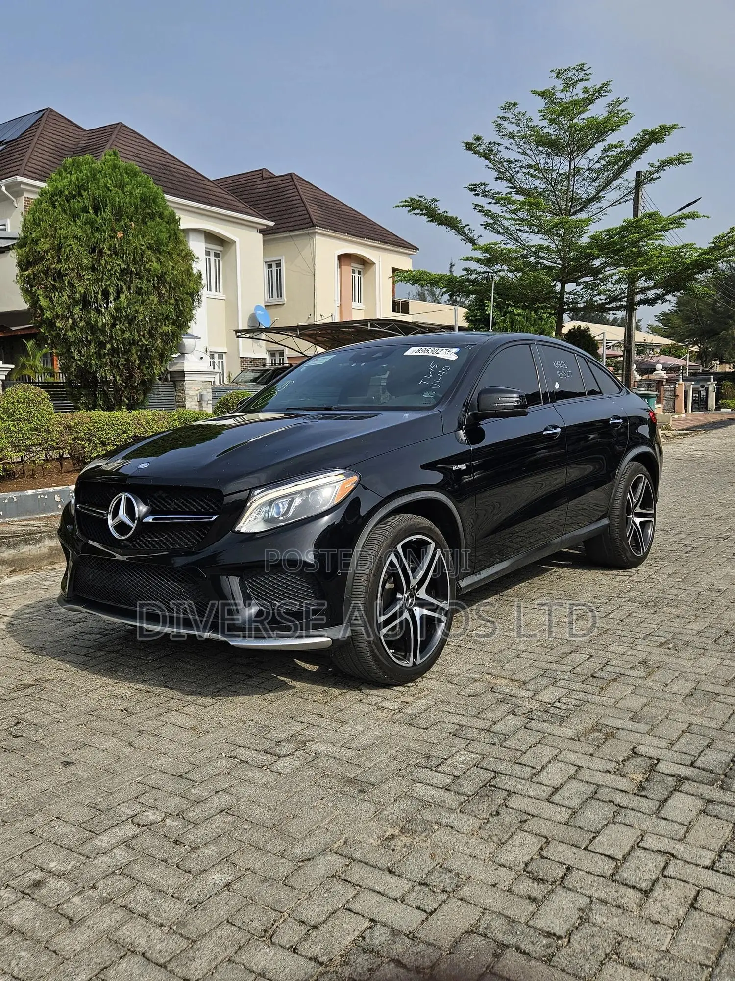 Mercedes-Benz GLE-Class AMG GLE 43 4MATIC 2017 Black