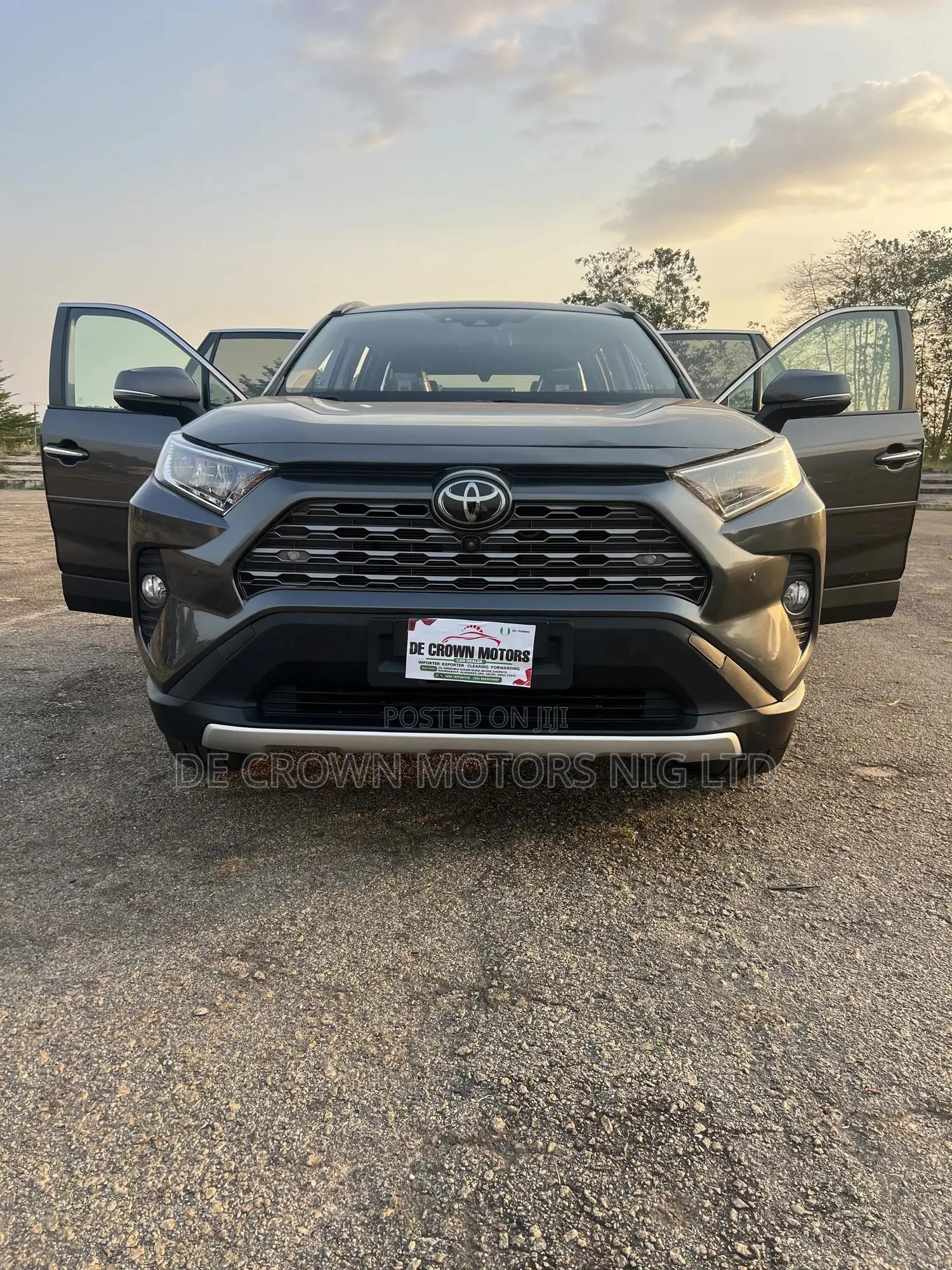 Toyota Highlander Limited Platinum 2019 Gray