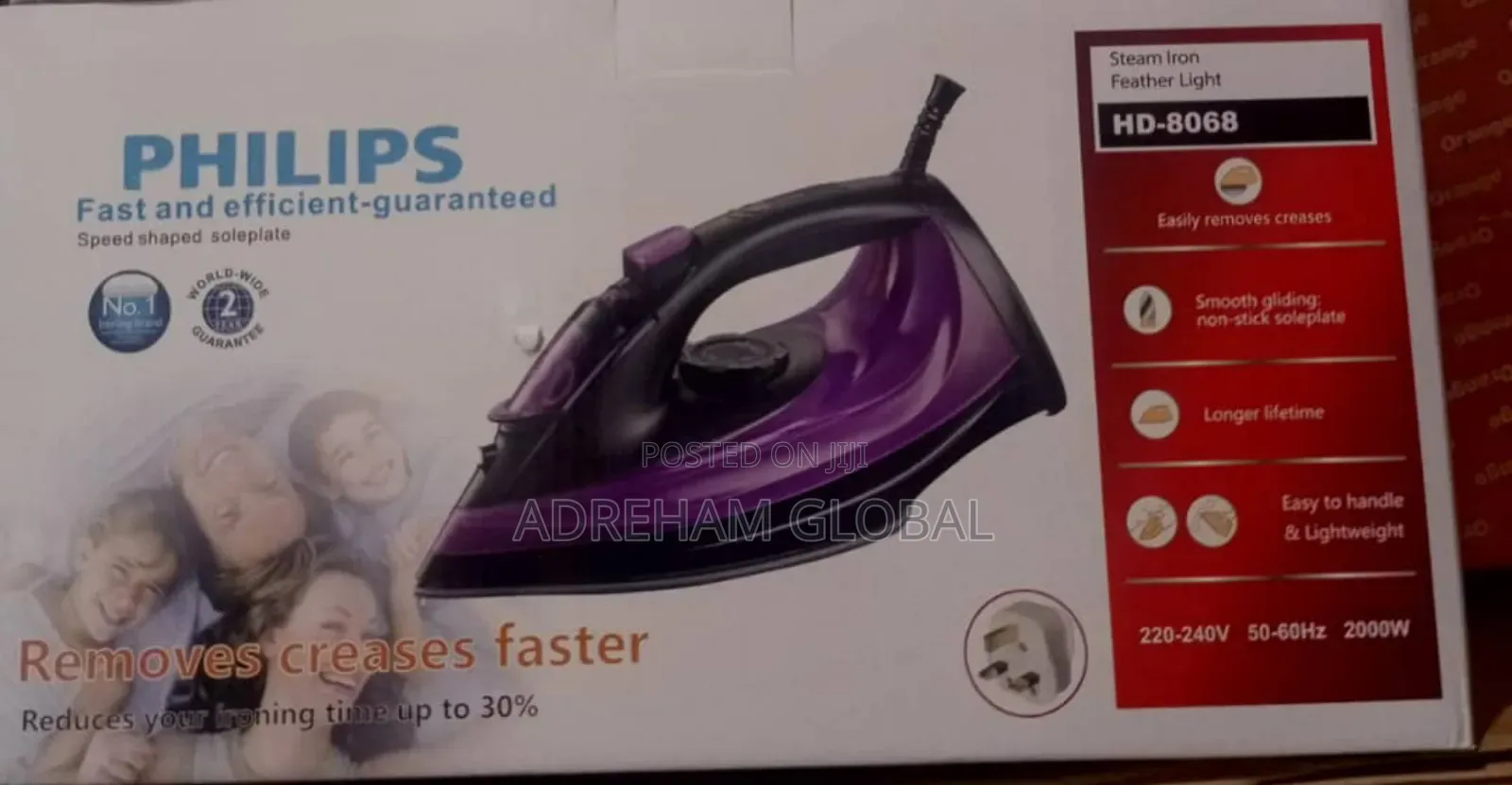 Philips Steam Iron, 2000w