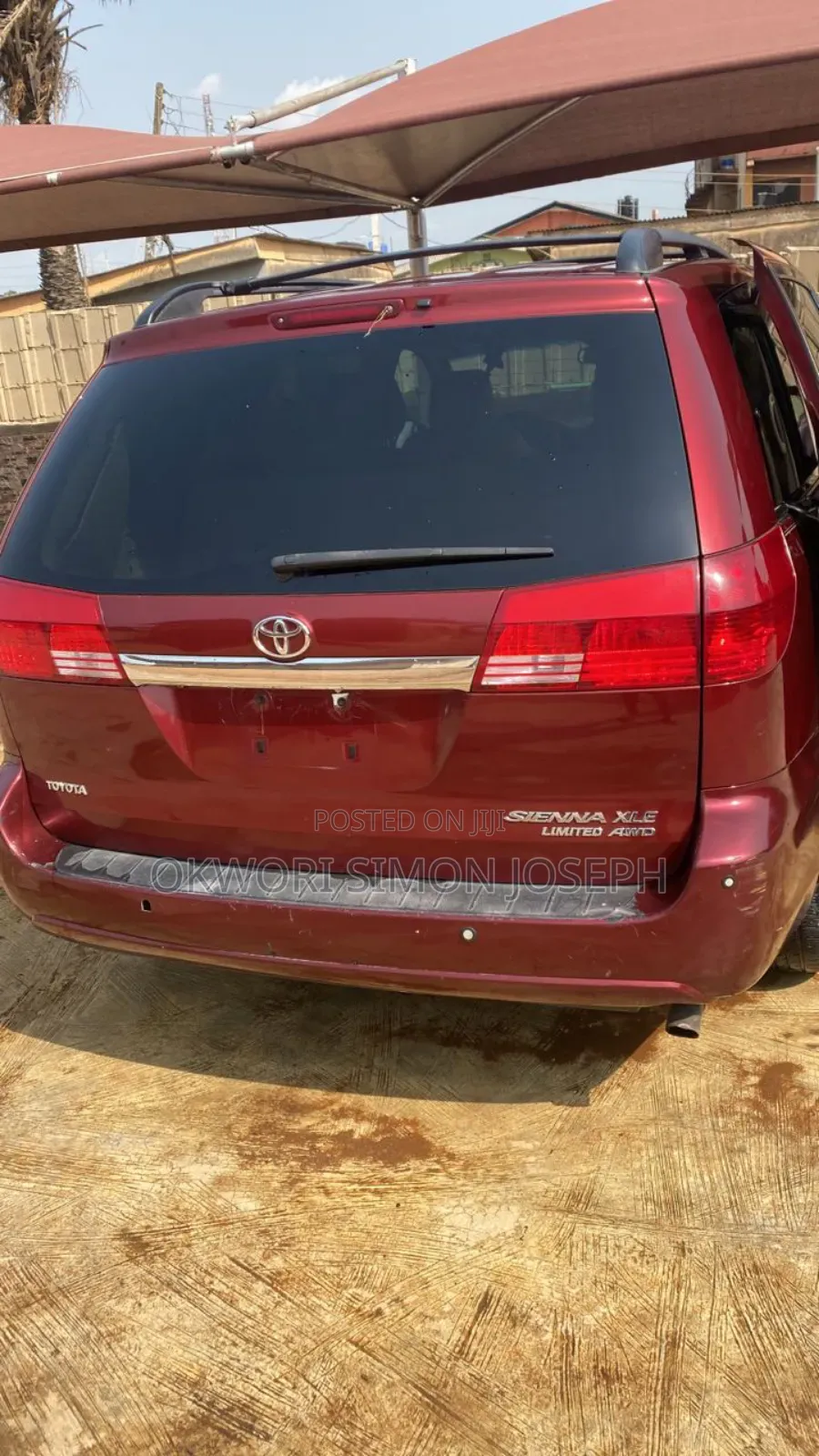 Toyota Sienna 2007 Red