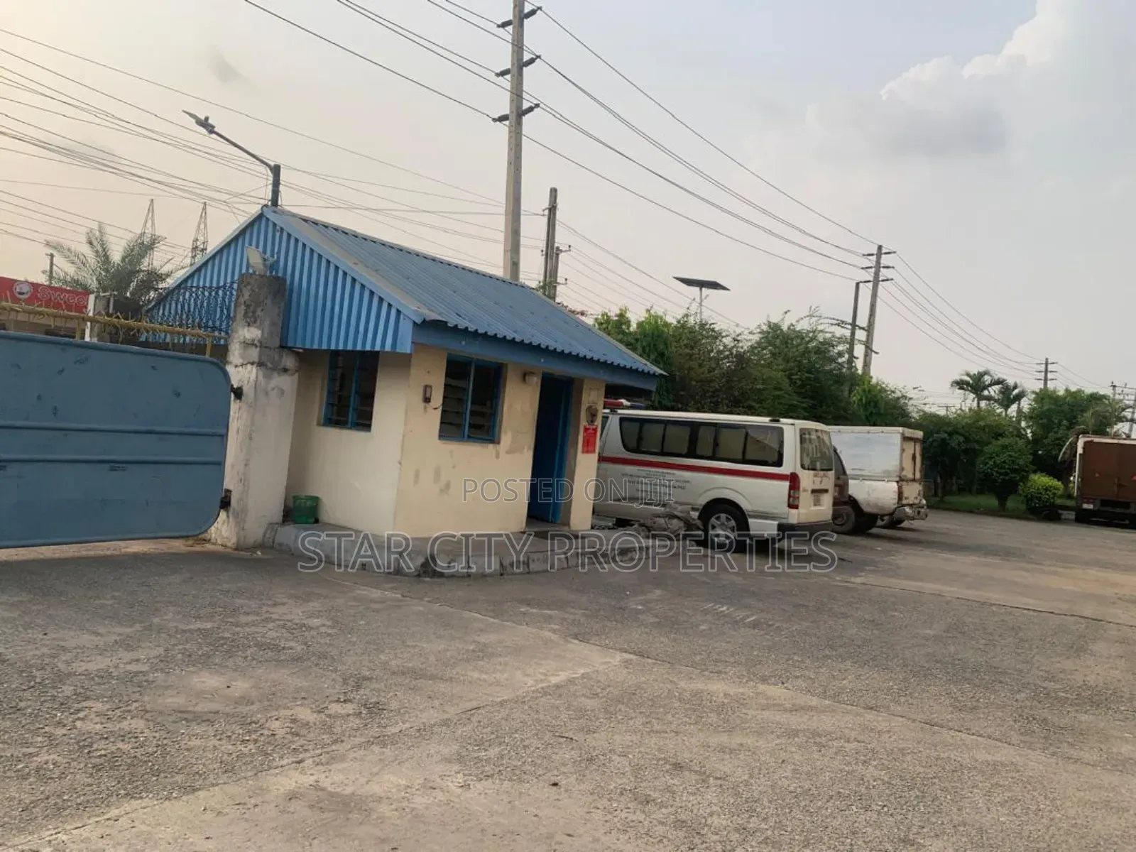 Factory Sitting on an Expansive Parcel of Land