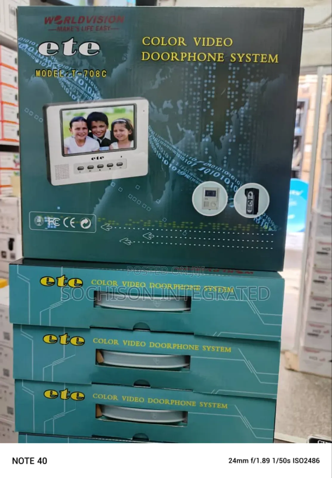 Color Video Door Phone System