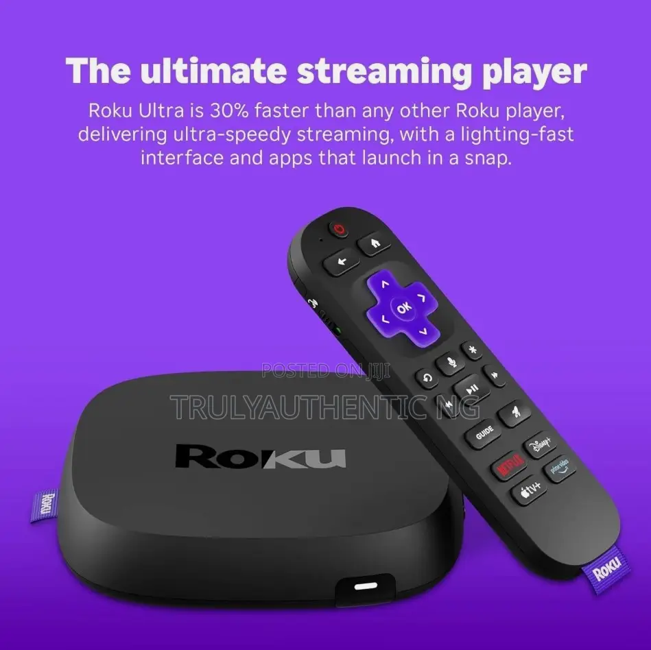 Roku Ultra Streaming Player - Streaming Media Player-hdr10+, Dolby