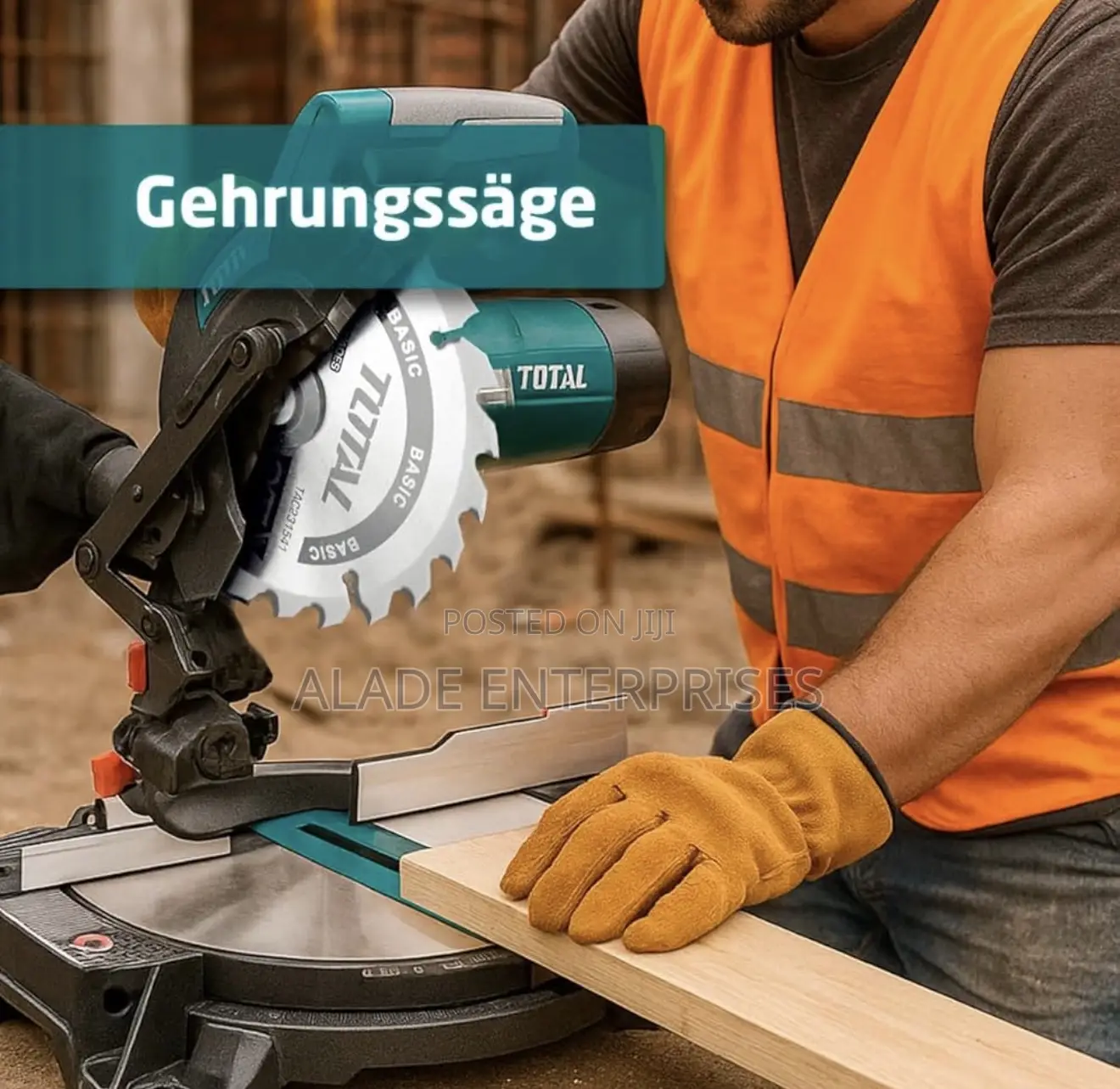 Total Miter Saw 1400w 210mm With Blade