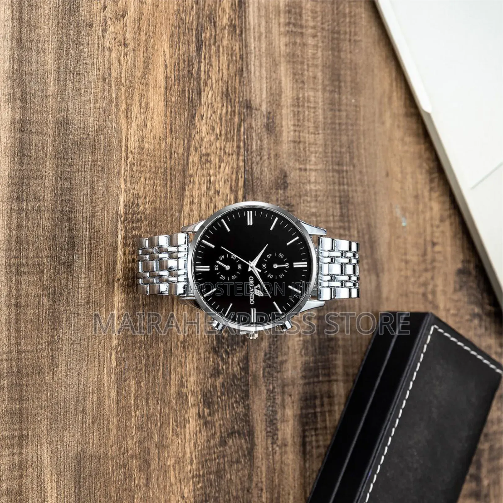 5pcs Men Watch and Bracelet Set . 1lv22n