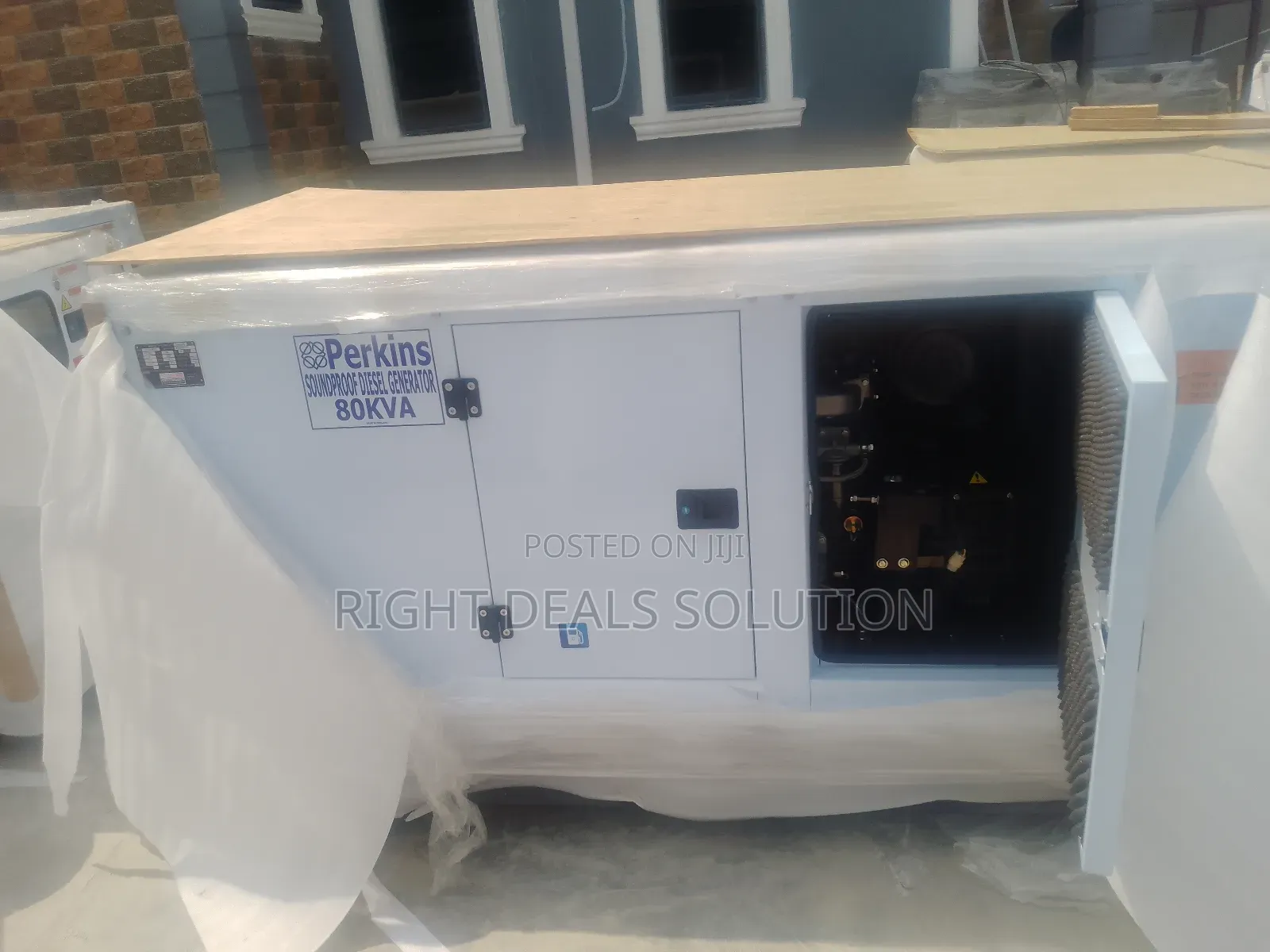 Perkins 80kva Silent Diesel Generator – Soundproof Reliable Power