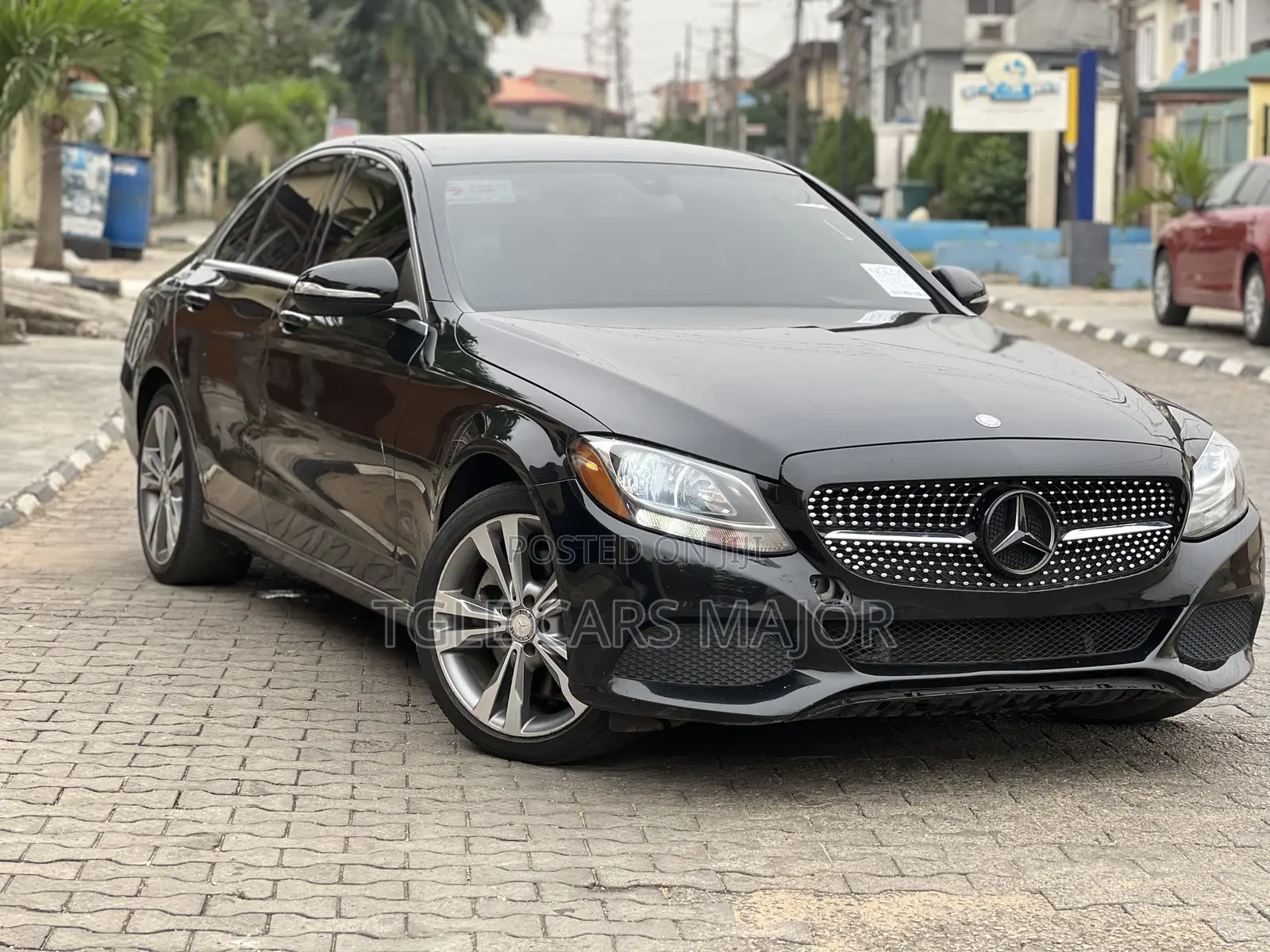 Mercedes-Benz C300 Sport 4dr AWD 4Matic Sedan (2.0L 4cyl 7A) 2015 Black