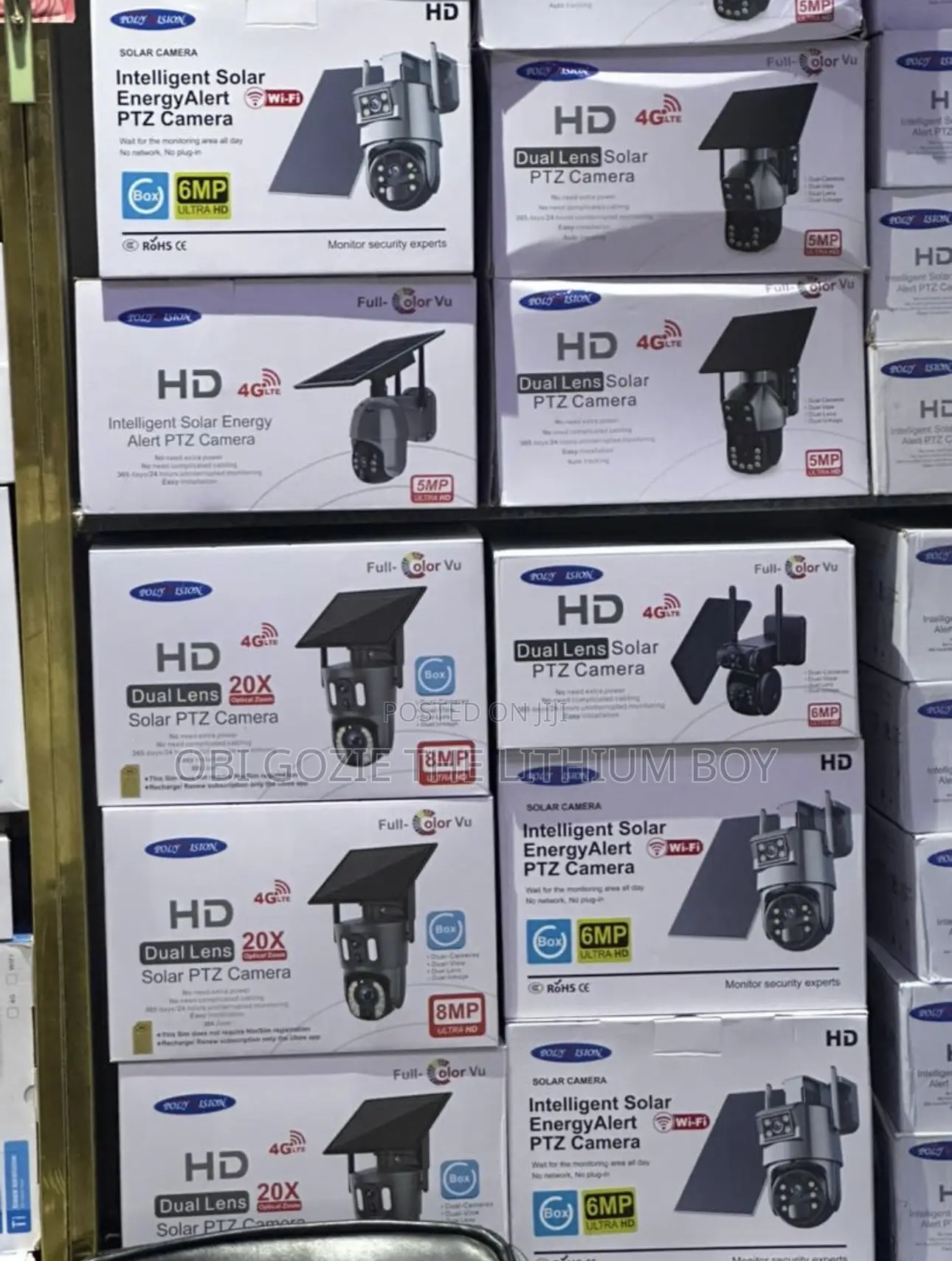Best Importer and Distributor of All Solar Camera in Lagos