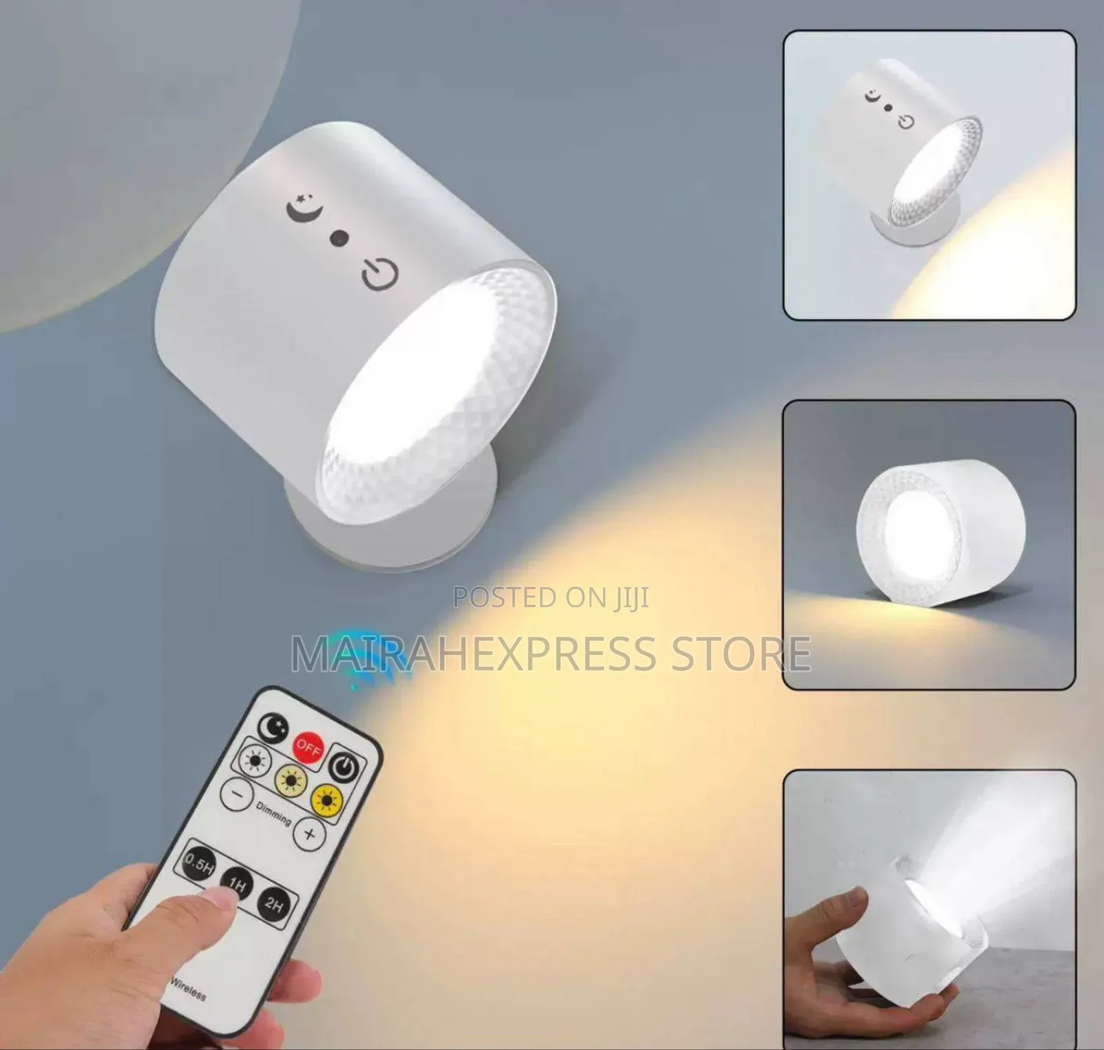 360 Rotatable Usb Recharge Wireless Portable Night Lamp 2st7
