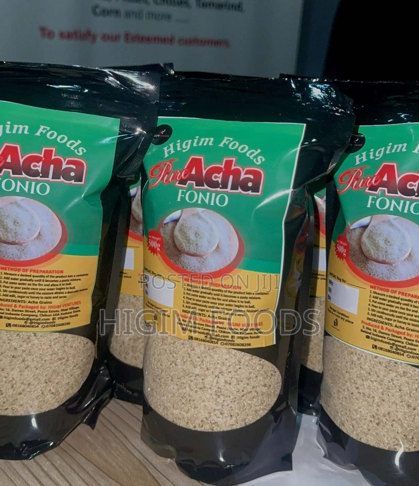 Higim Fonio/Acha