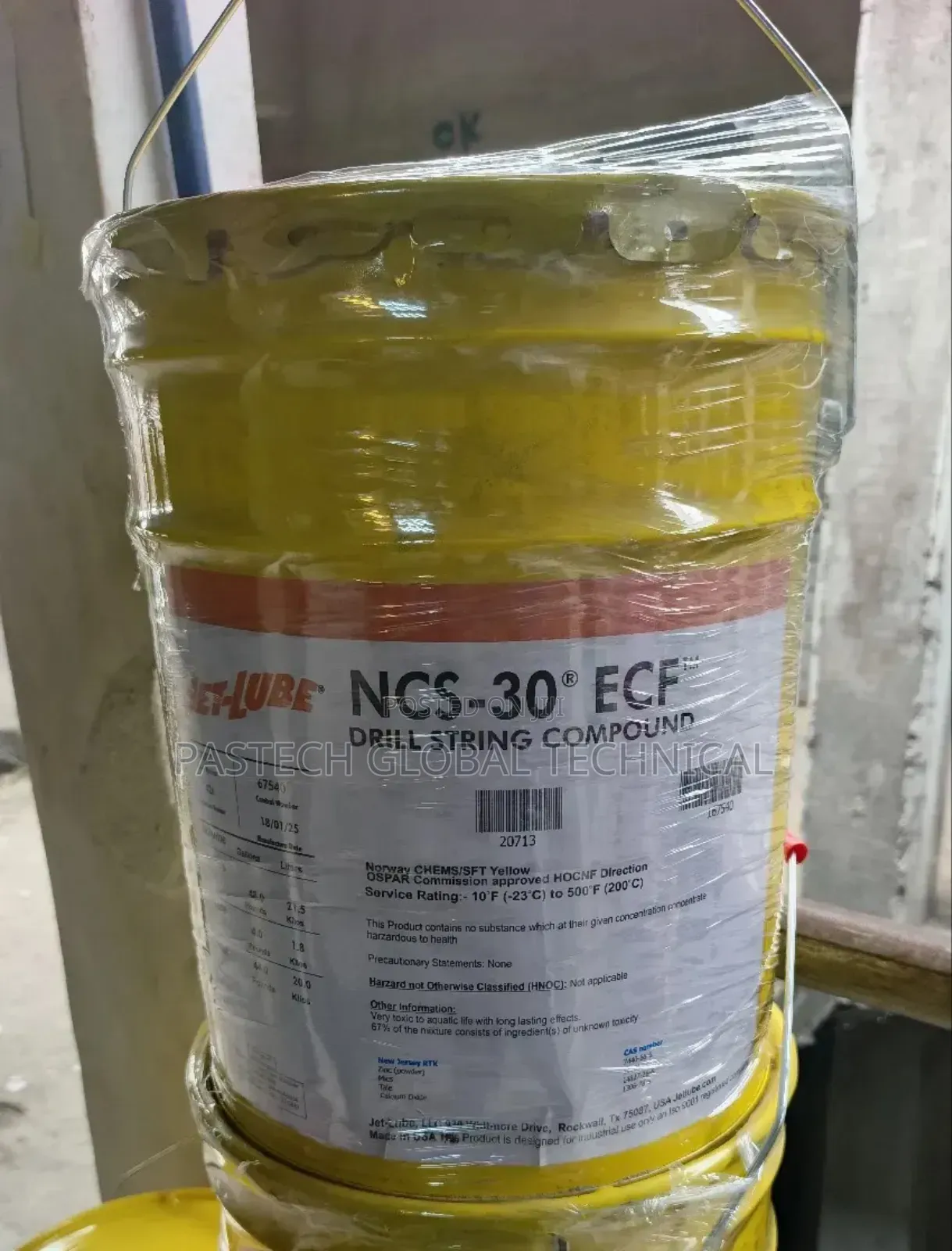 Jet-Lube NCS-30 Ecf Drill String Compound