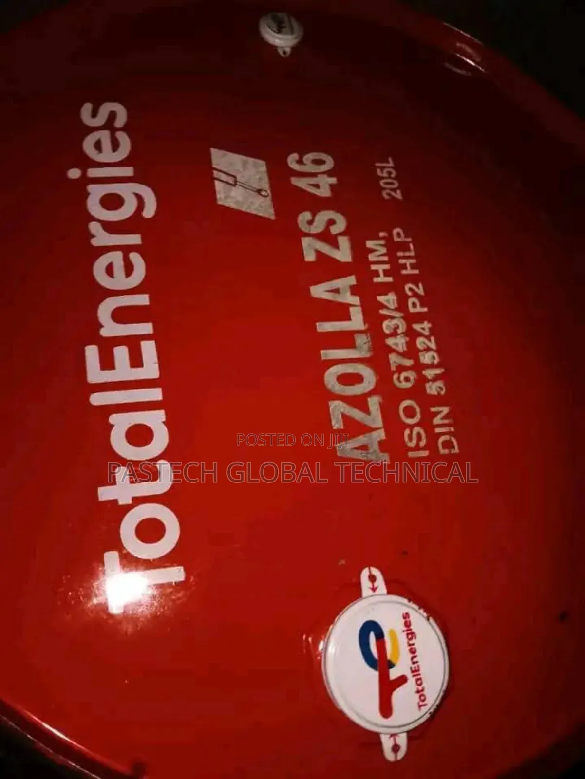 Totalenergies Azolla Zs 46 Hydraulic Fluid 205l/Drum)