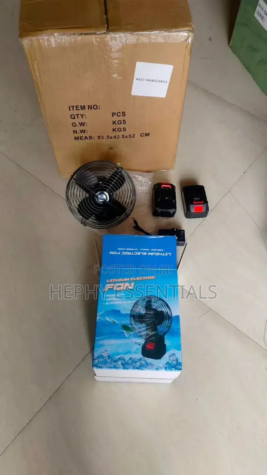 High Quality Fan With Quality Batteries