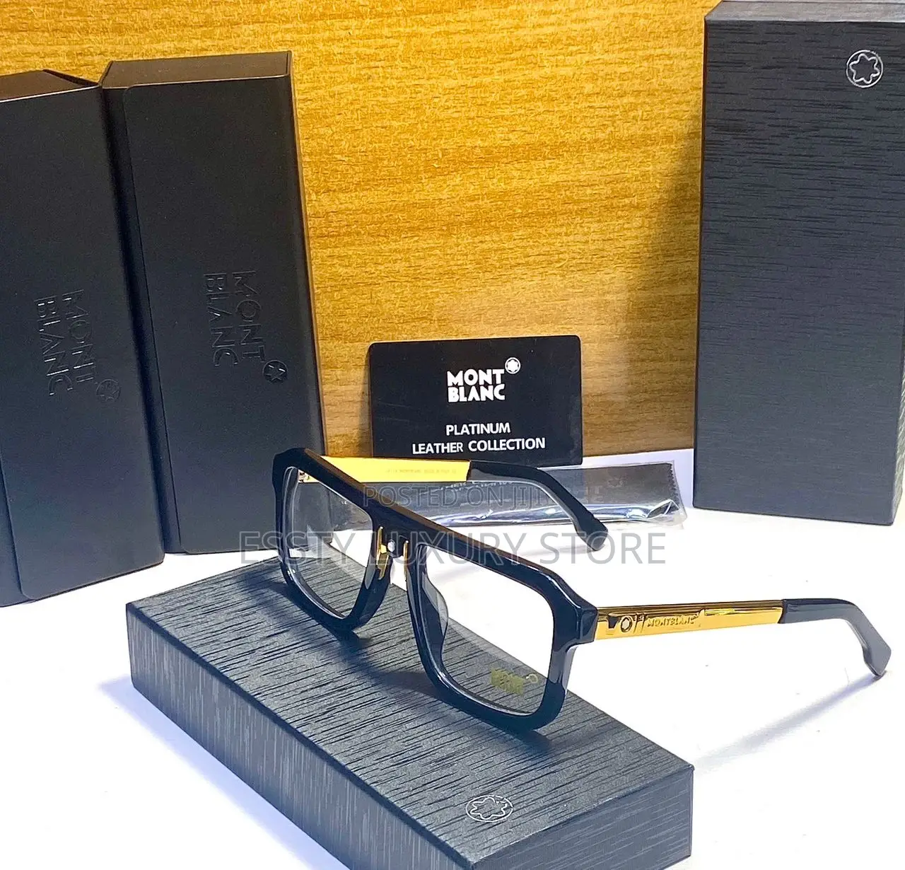 High Quality Luxury Mont Blanc Frame Glasses