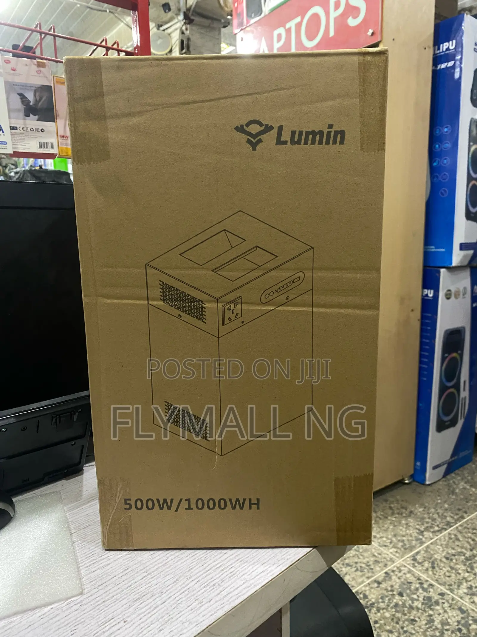 Lumin Portable 500w 1kwh Lifepo4 Power Station 1000wh Solar Generator