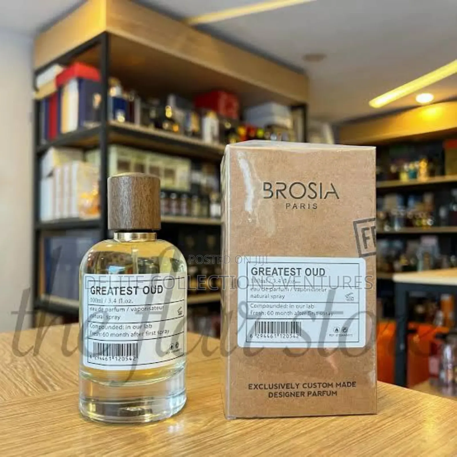 Brosia and Sugar Black Frangrance Original Available