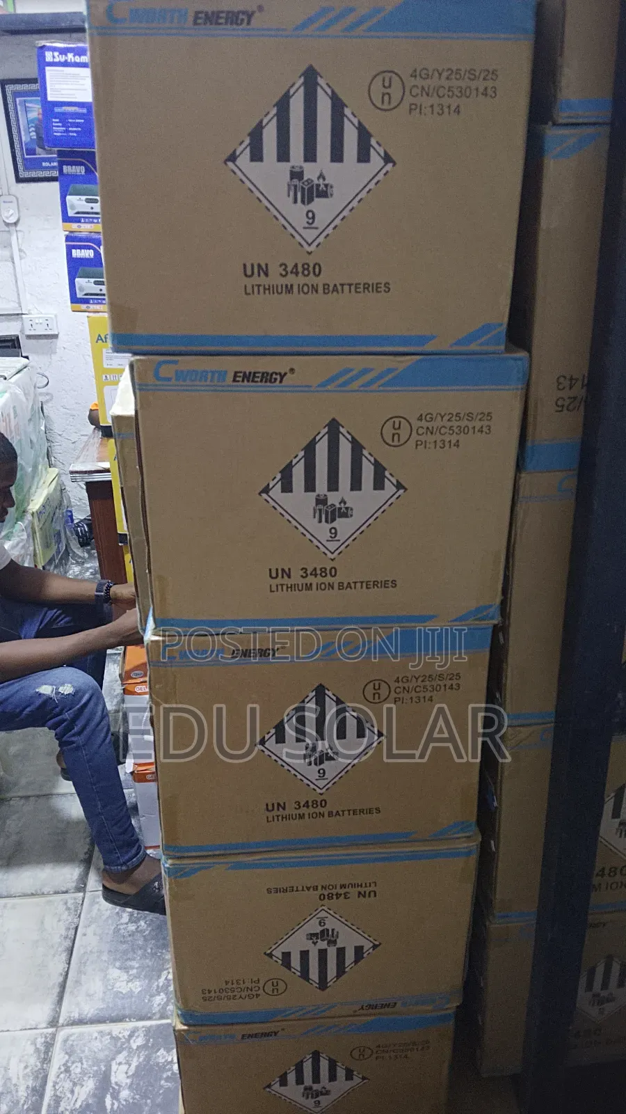 Solar Lithium Battery 100khw 12v