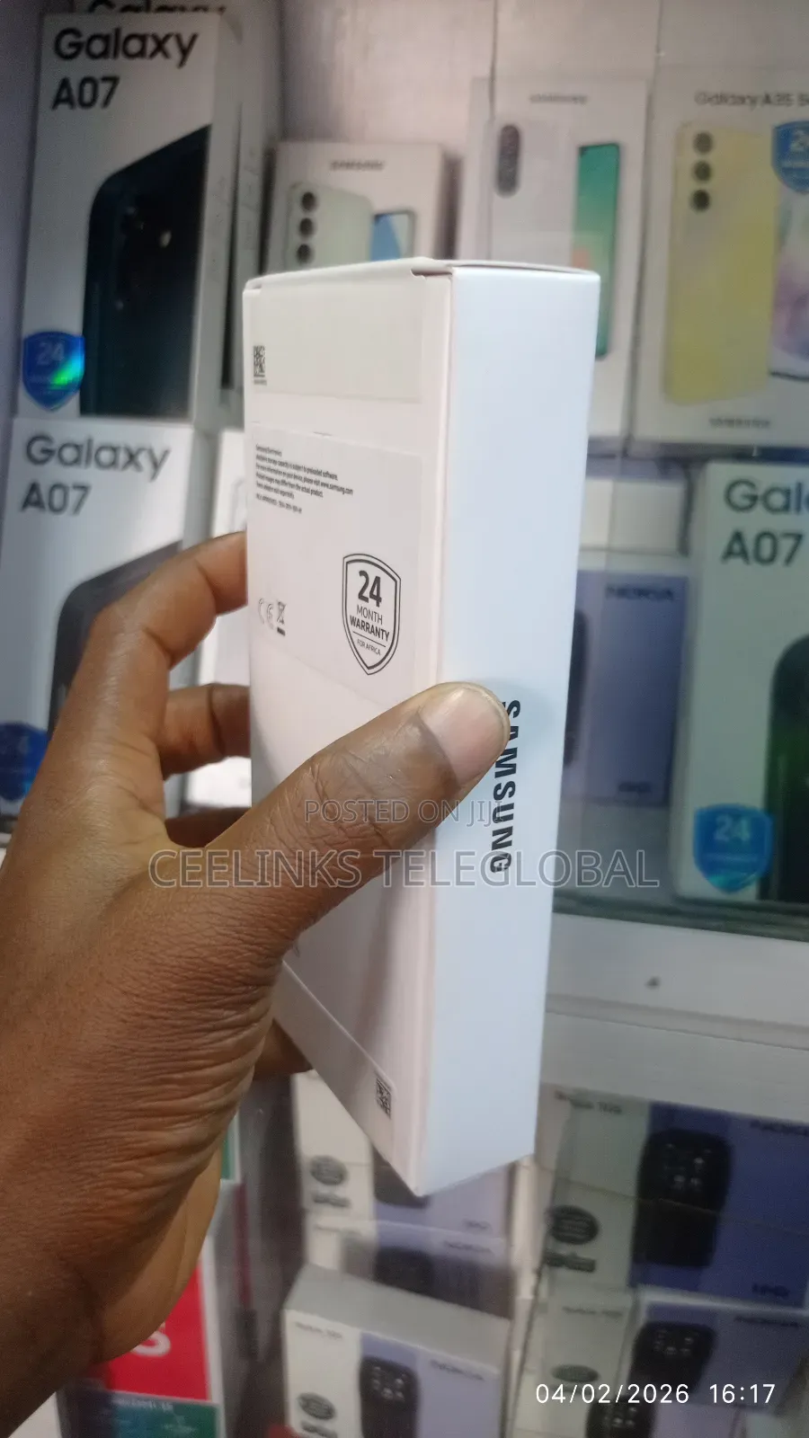 New Samsung Galaxy A17 256 GB Gray