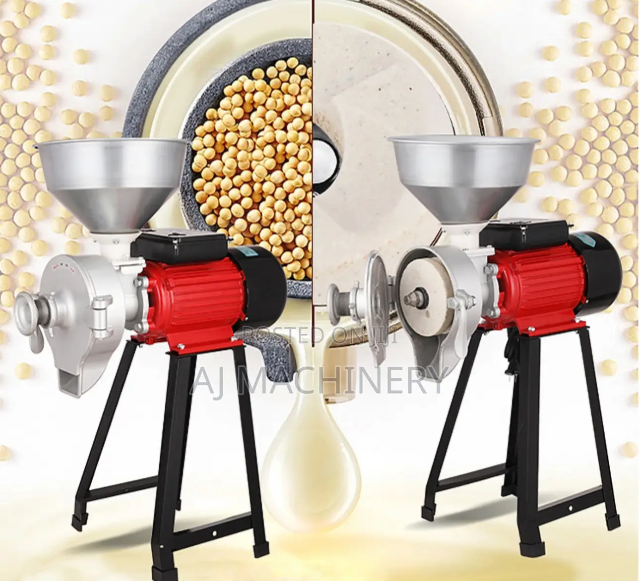 Electric Grain Spice Wet and Dry Grinder