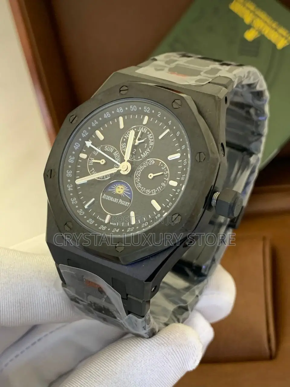 Audemars Piguet Quality Luxury Men Automatic Engine Wristwatch
