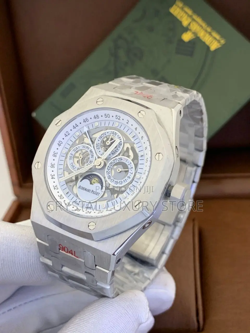 Audemars Piguet Quality Luxury Men Automatic Engine Wristwatch