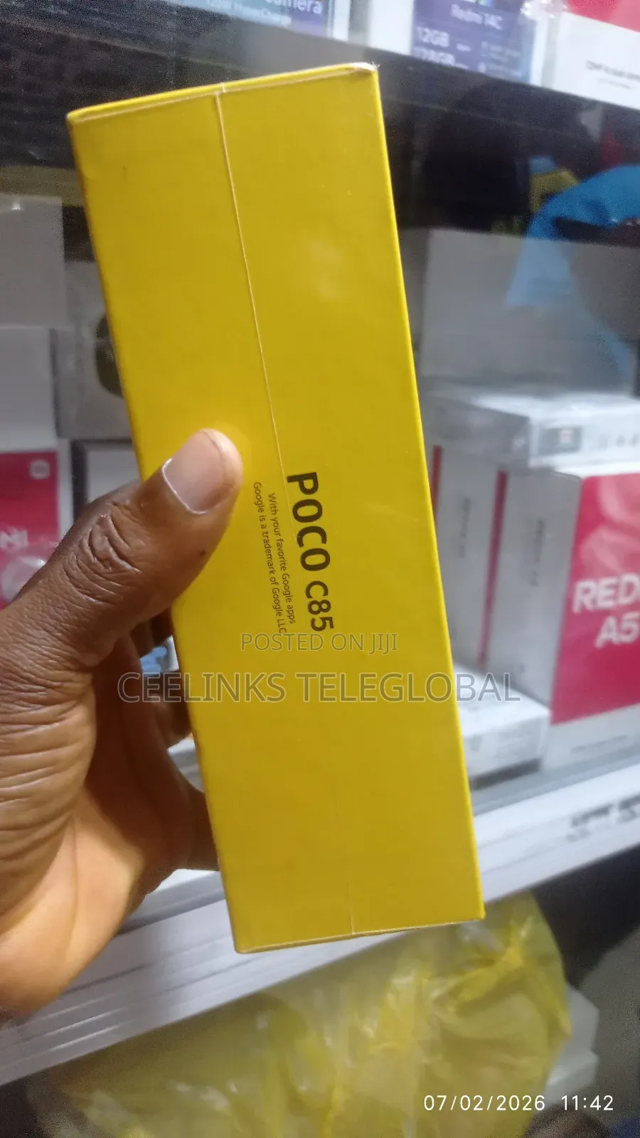 New Xiaomi Poco C85 4G 256 GB Black