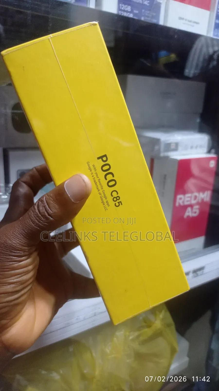 New Xiaomi Poco C85 4G 256 GB Black