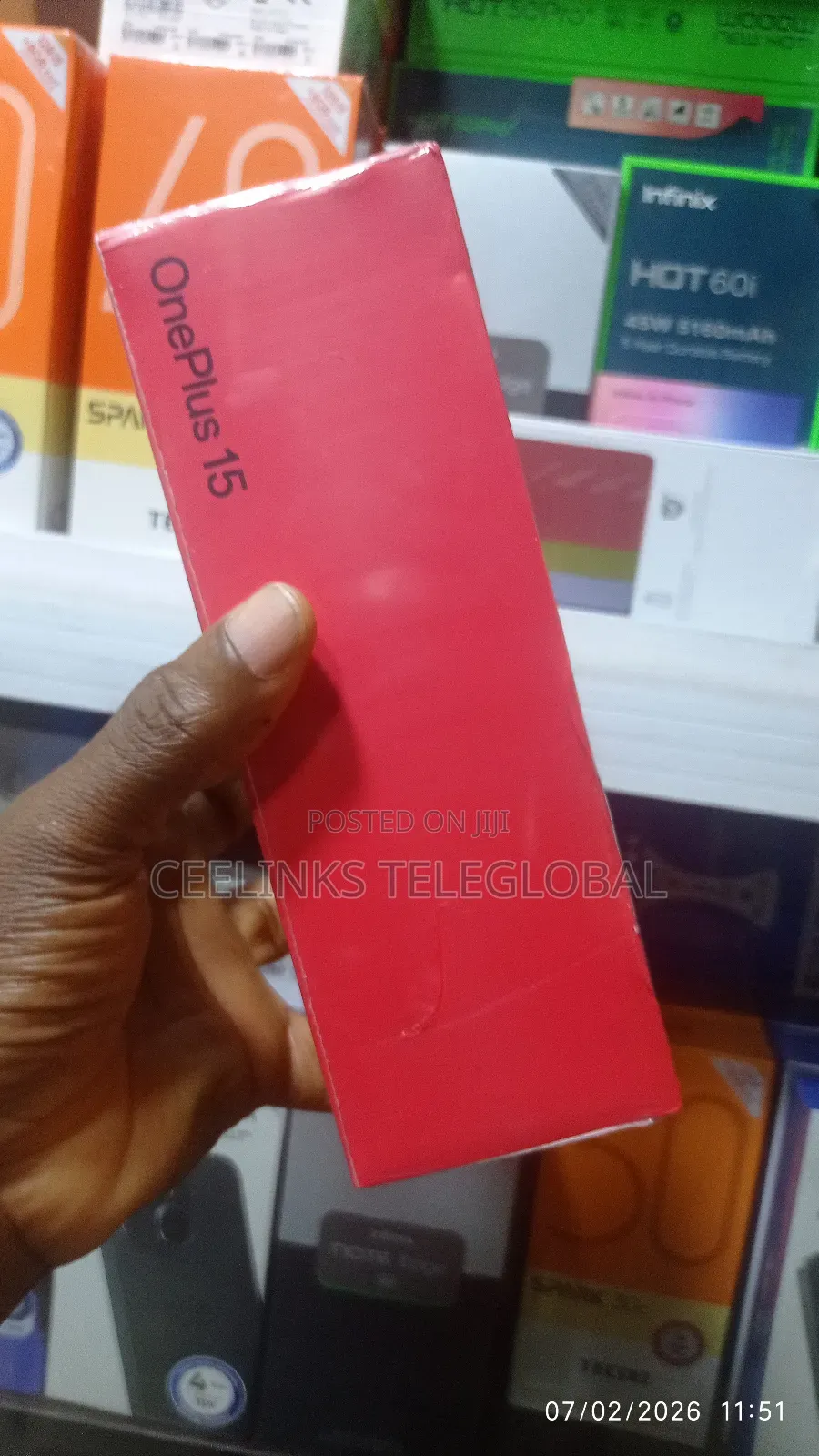 New OnePlus 15 512 GB Blue