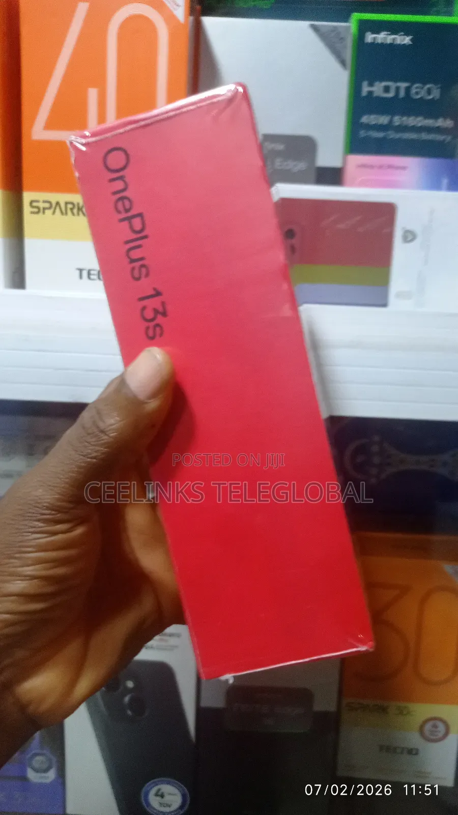 New OnePlus 13s 256 GB Black