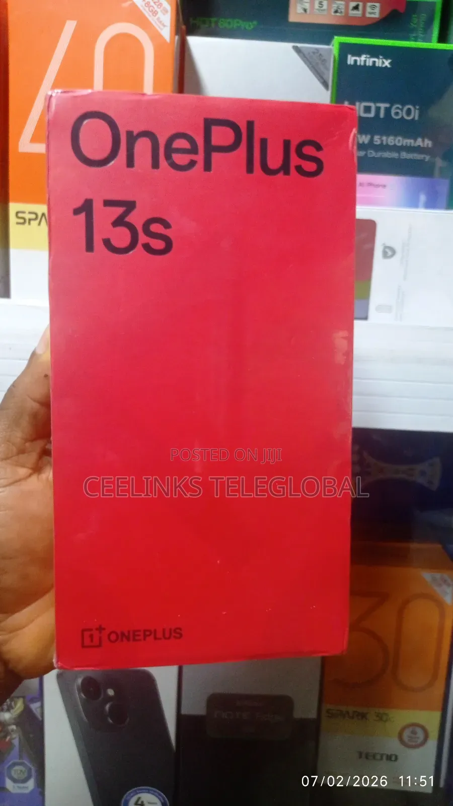 New OnePlus 13s 256 GB Gray