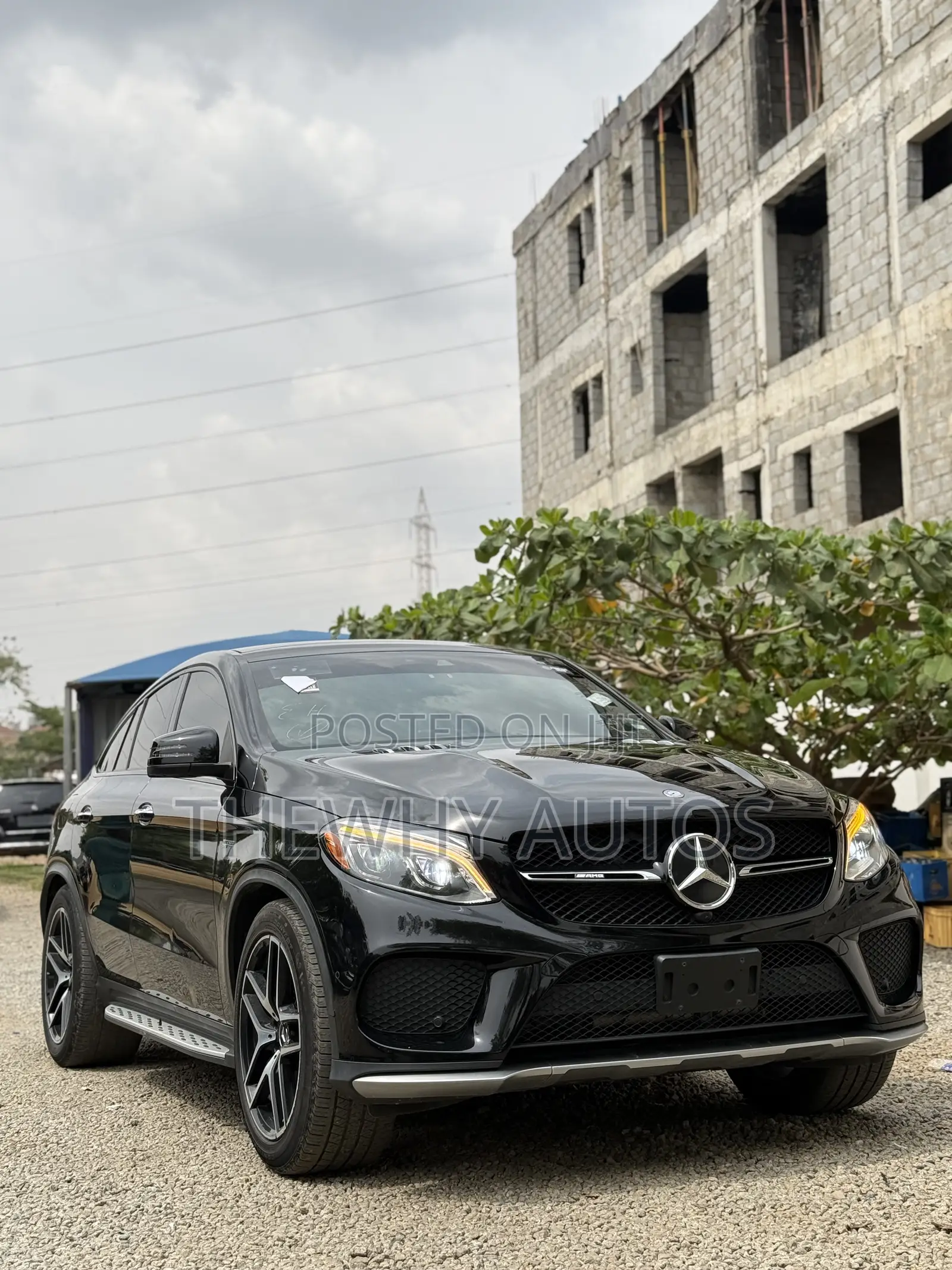 Mercedes-Benz GLE-Class AMG GLE 43 4MATIC 2017 Black
