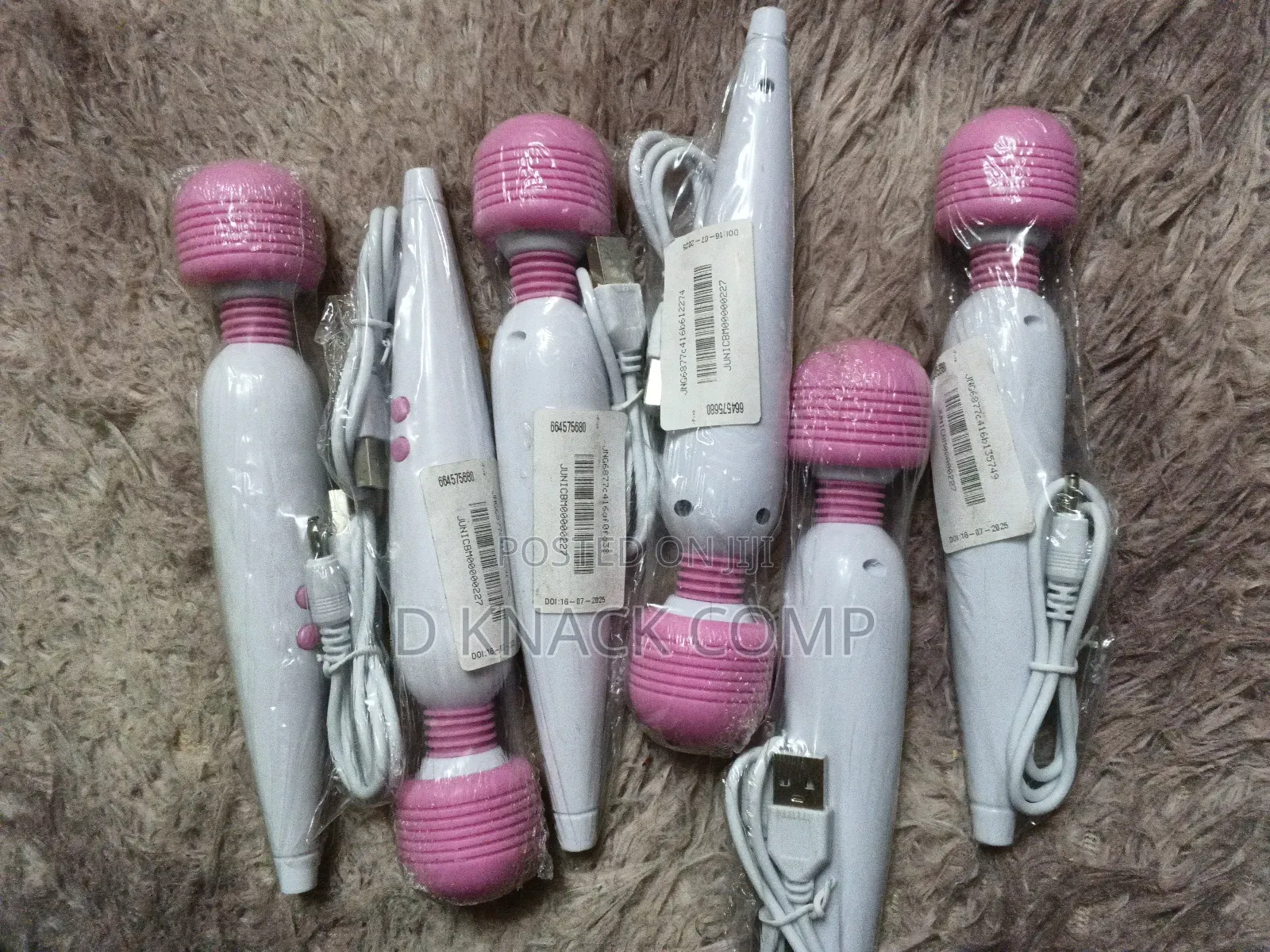 Rechargeable Wand Vibrator Stimulator Sextoys for Women