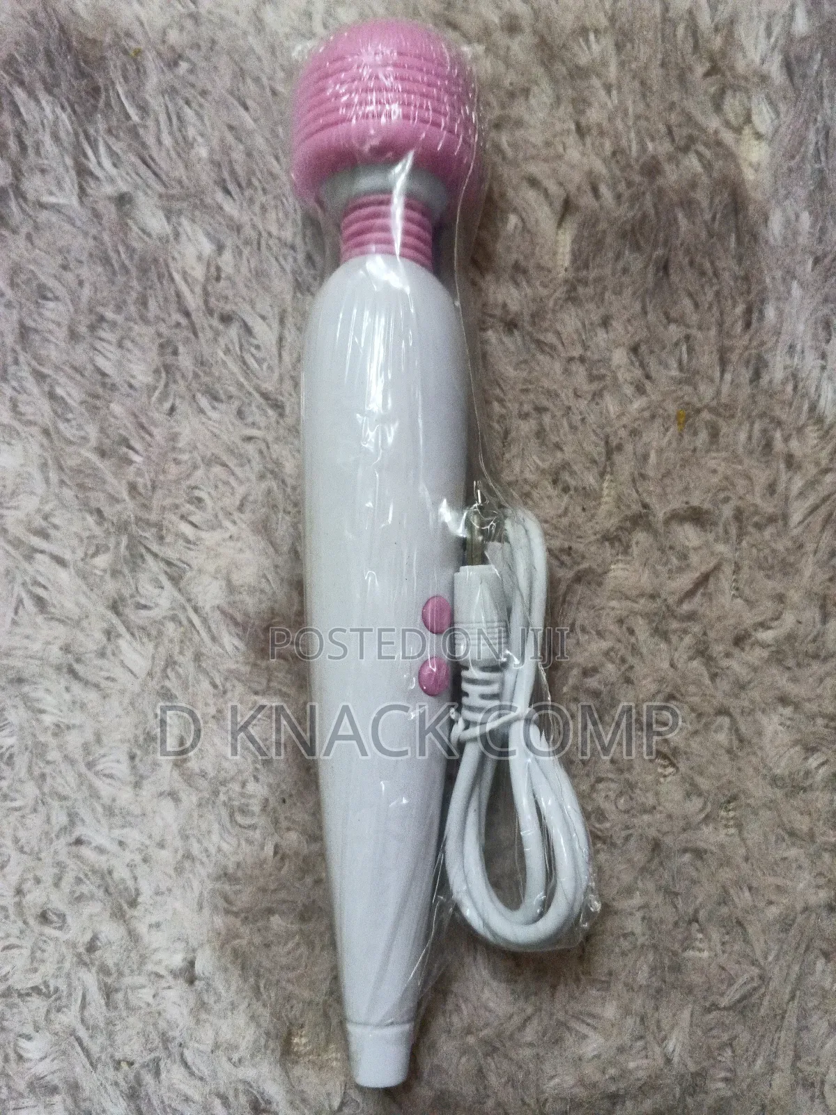 Rechargeable Wand Vibrator Stimulator Sextoys for Women