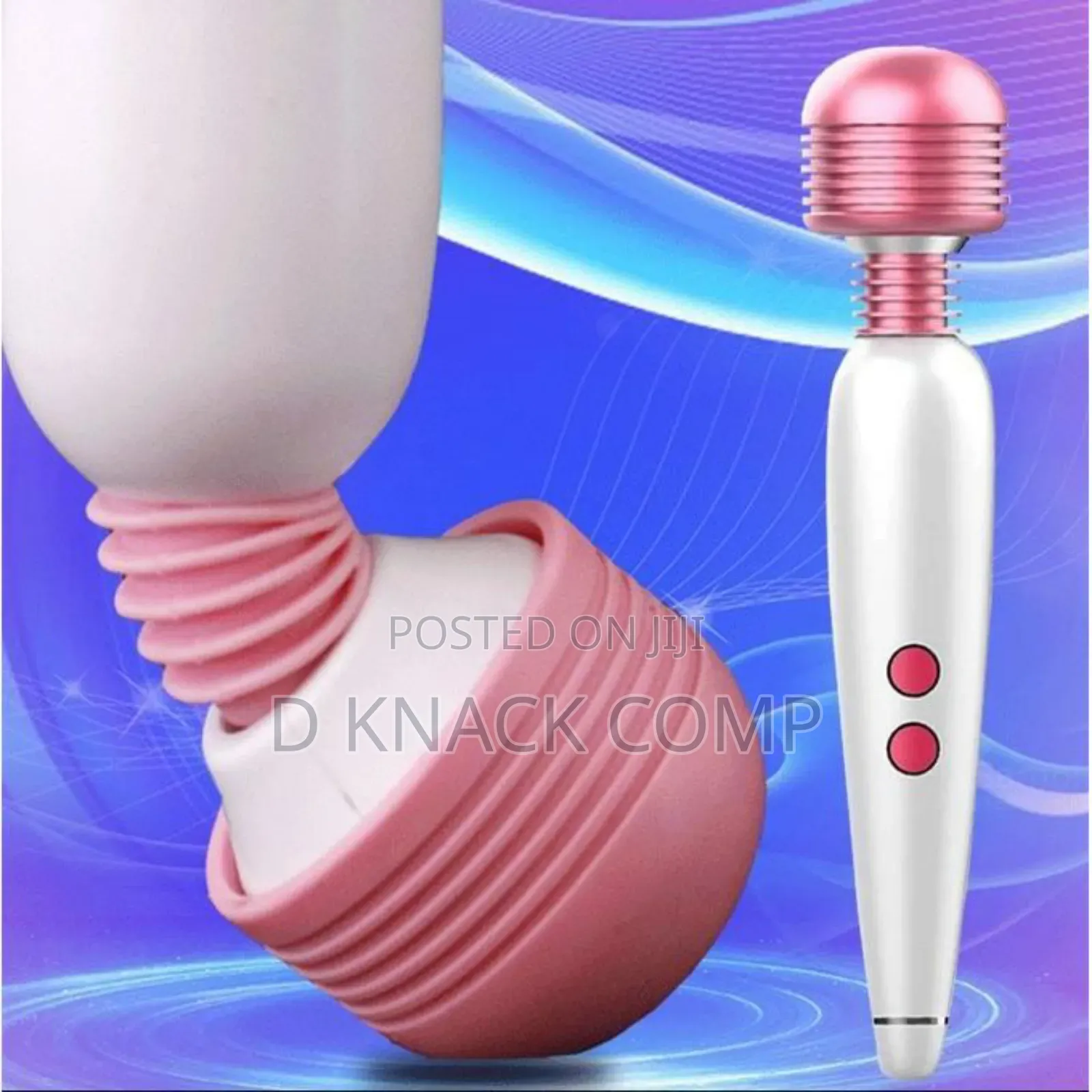 Rechargeable Wand Vibrator Stimulator Sextoys for Women