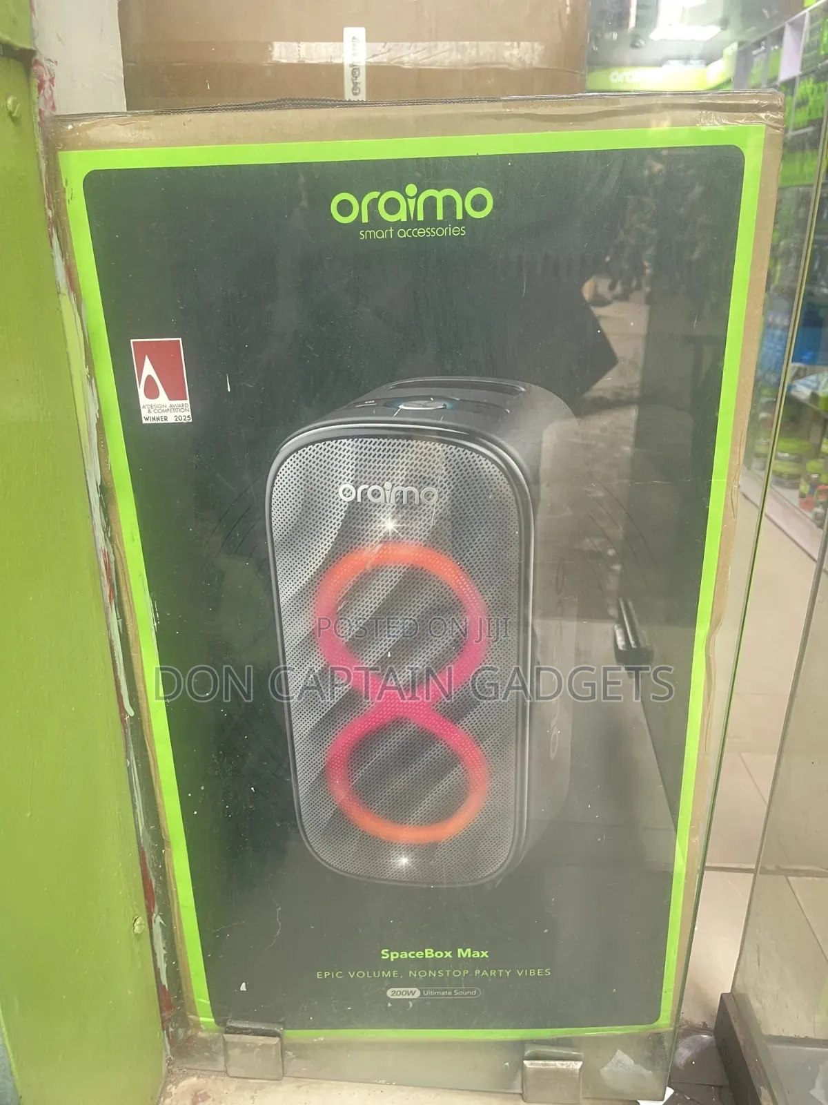 Oraimo Spacebox Max 200w Ultimate Sound Partybox