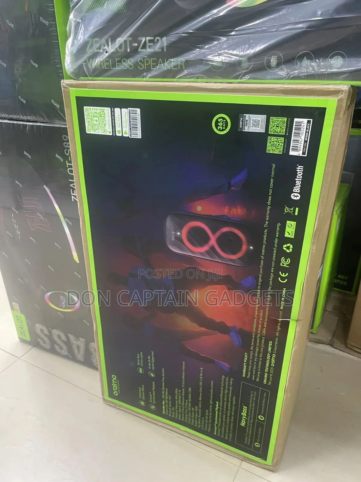 Oraimo Spacebox Max 200w Ultimate Sound Partybox