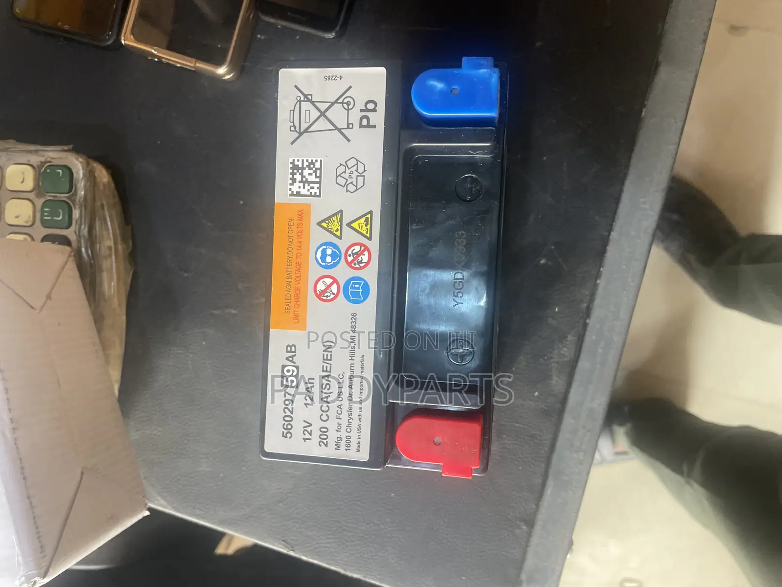 Jeep Gladiator Auxiliary Battery 43bscv31