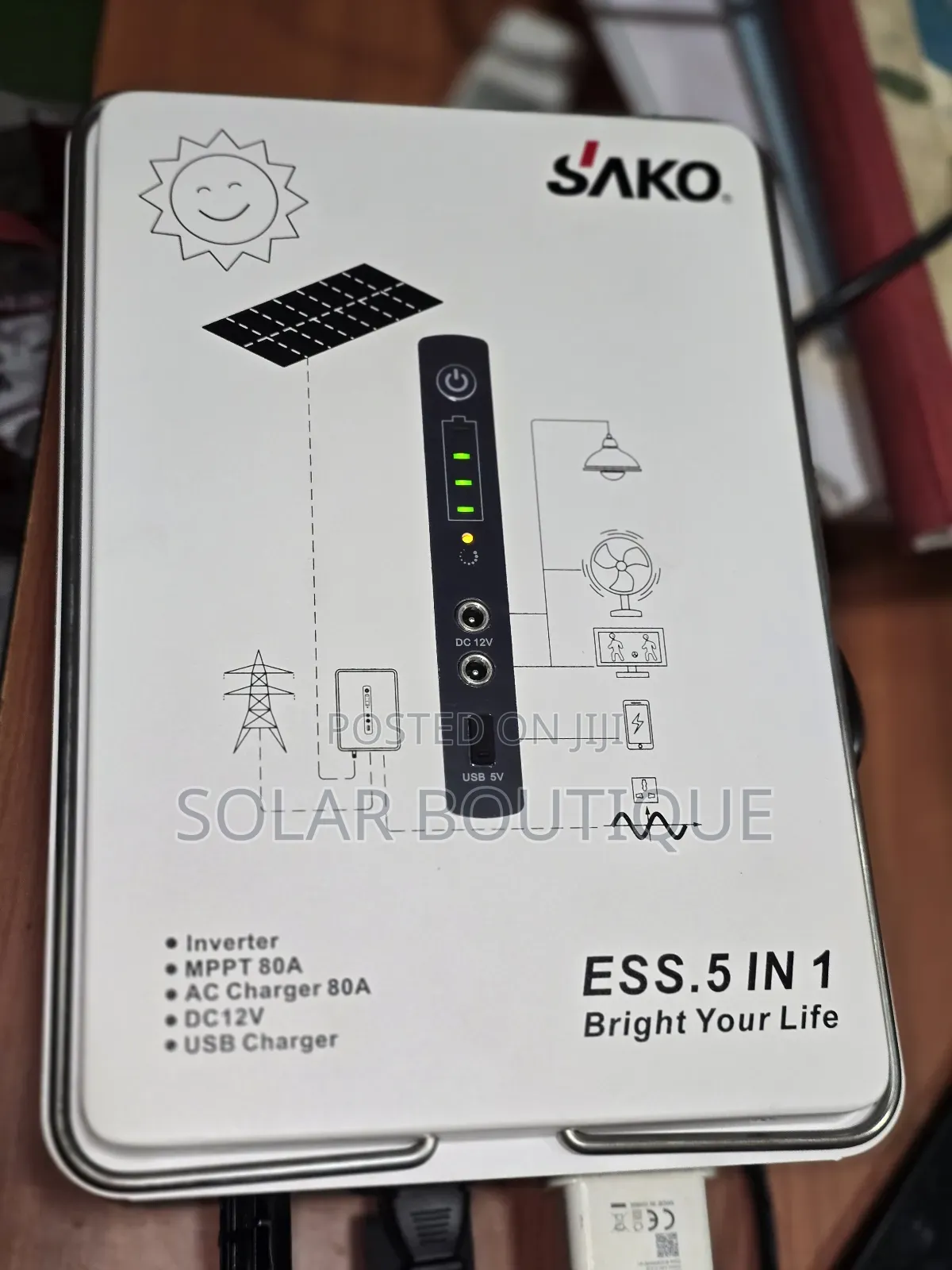 300 Watts Sako Solar Generator