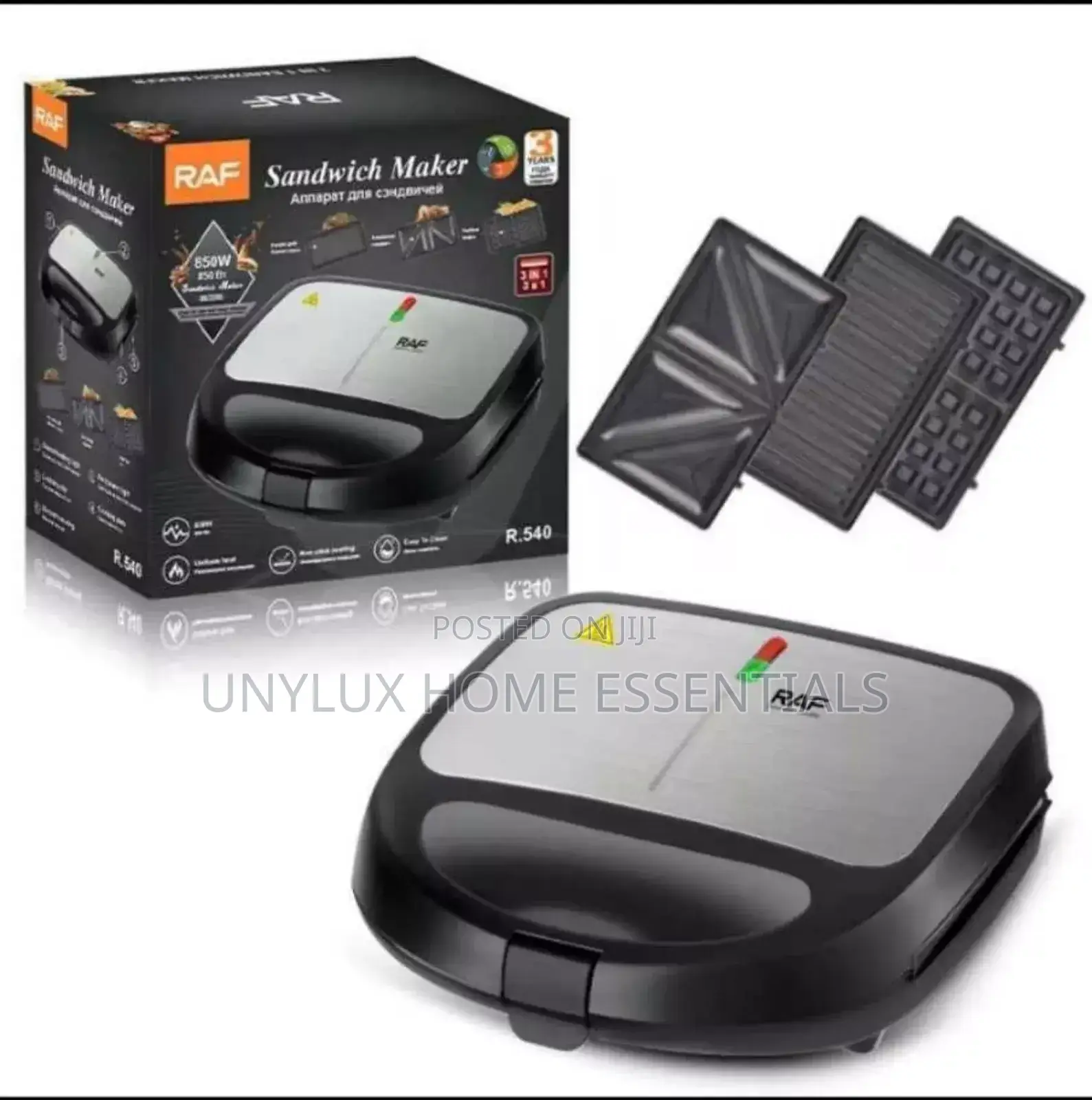Raf 3in1 Sandwich Maker