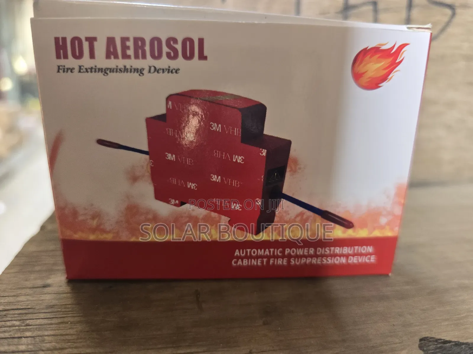 Solar Fire Extinguisher.