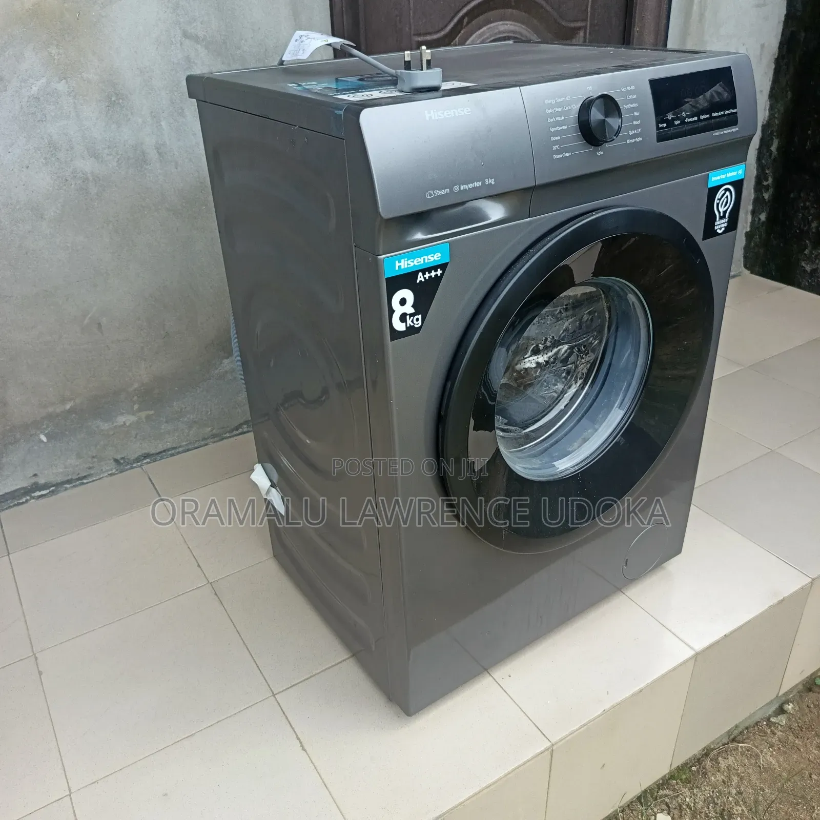 Hisense Inverter Washing Machine 8 Kg