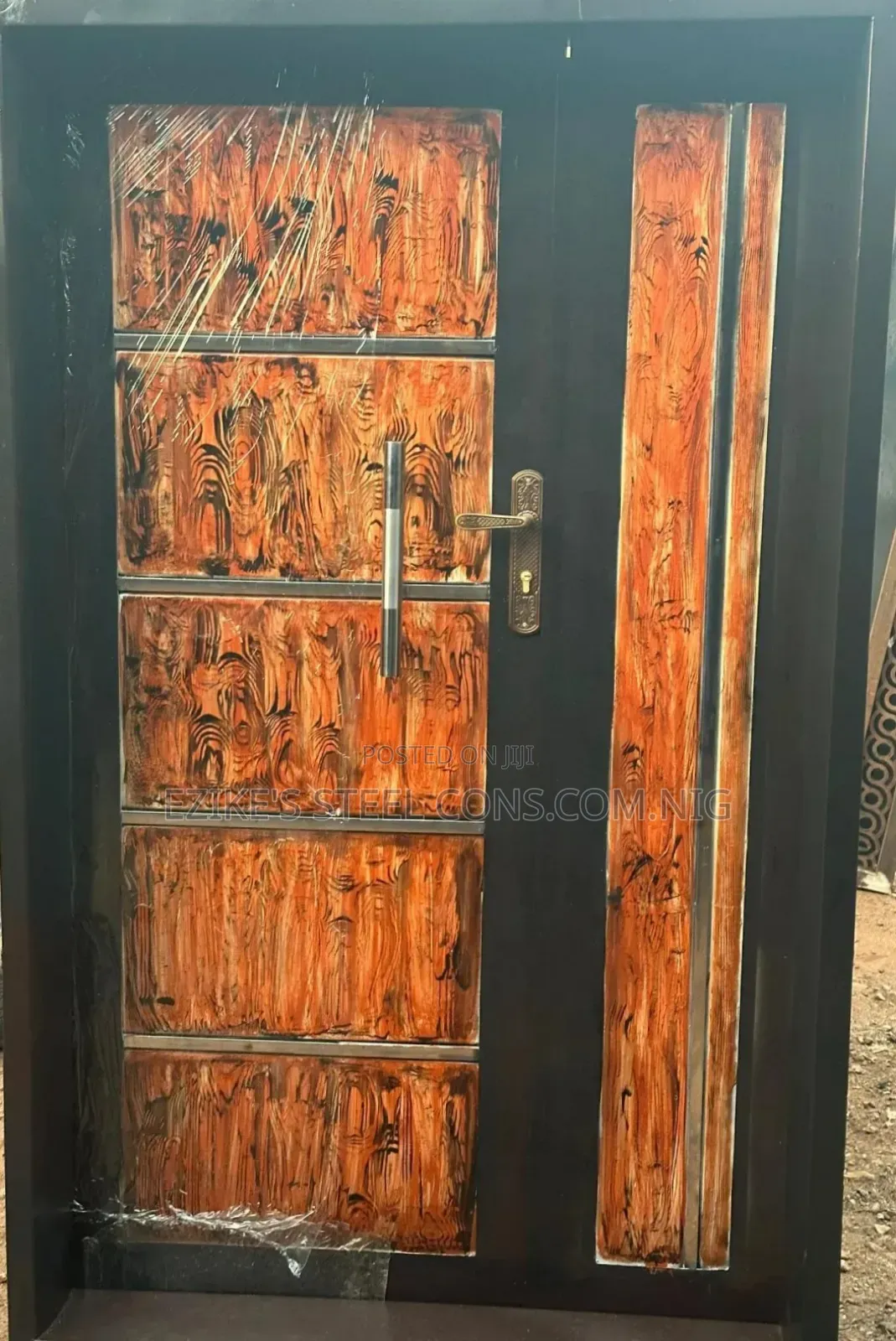 Semi Bulletproof Security and Water Resistant Metal Door