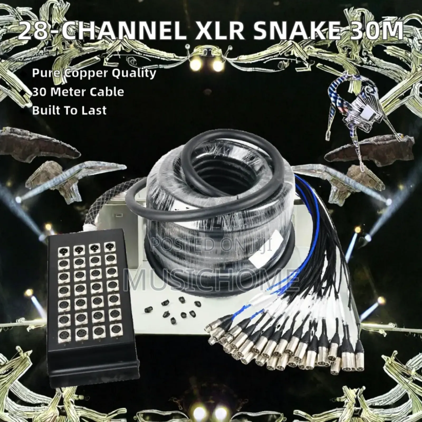 Snake Cable 28 Channels 30m